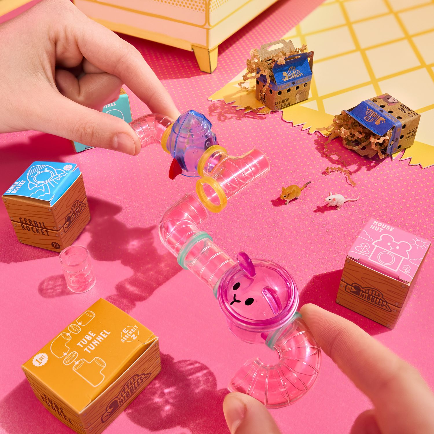 Mga's miniverse make it mini animals serie 2 - include 1 animale con accessori, mini oggetti da collezione, 8 da collezionare - MINIVERSE MGA