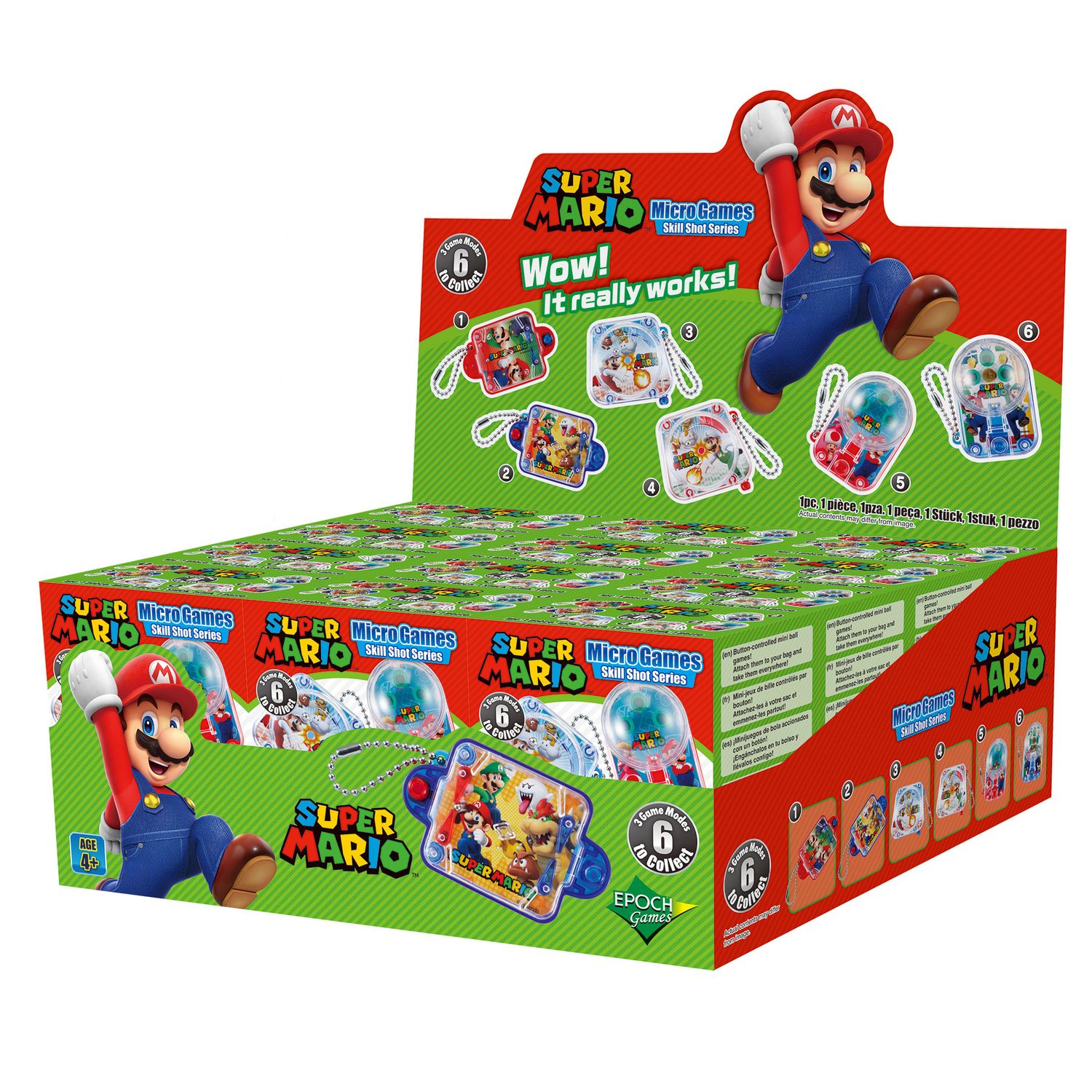 Supermario microg skill shot assortito - Super Mario