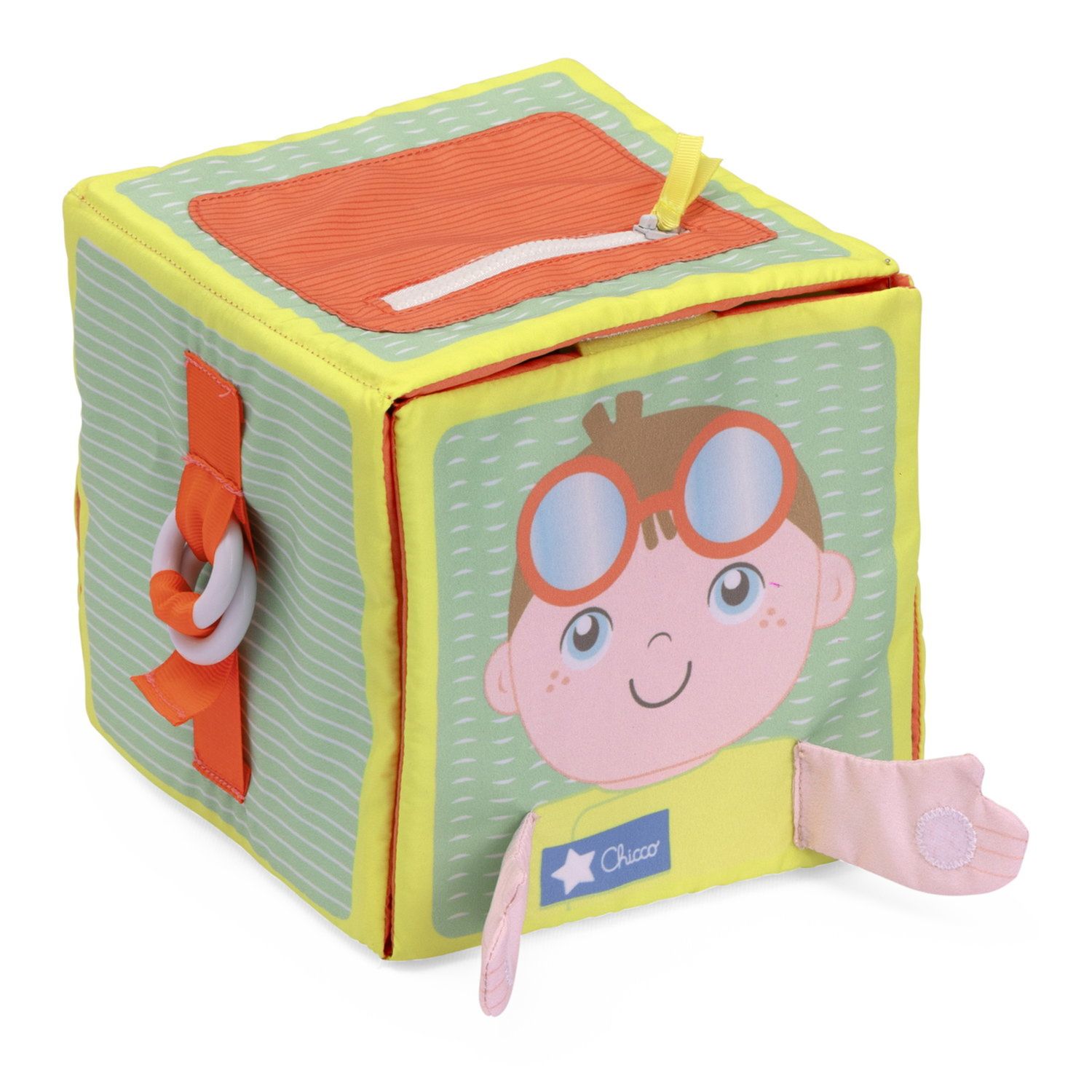 Libro cubo didattico montessori - Chicco