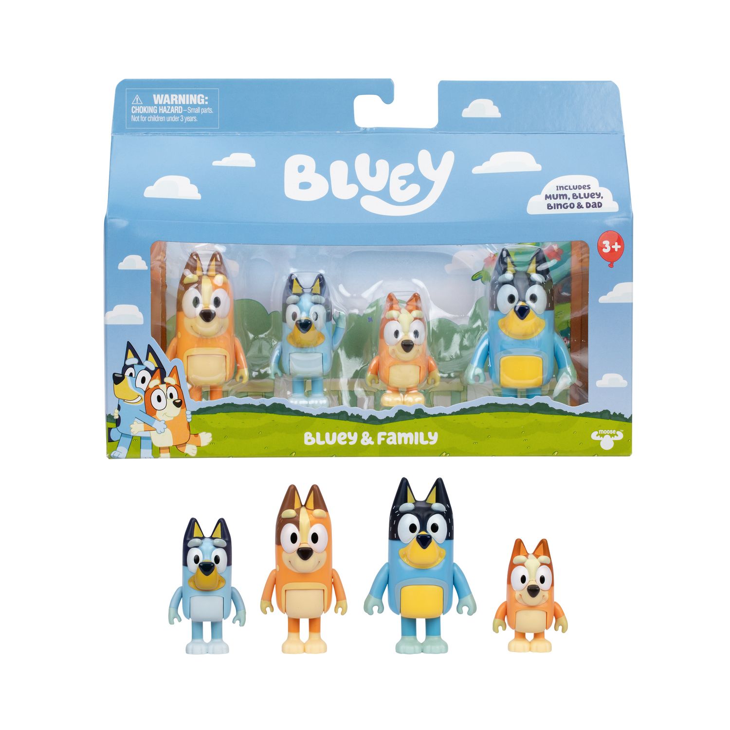 Bluey family pack - BLUEY