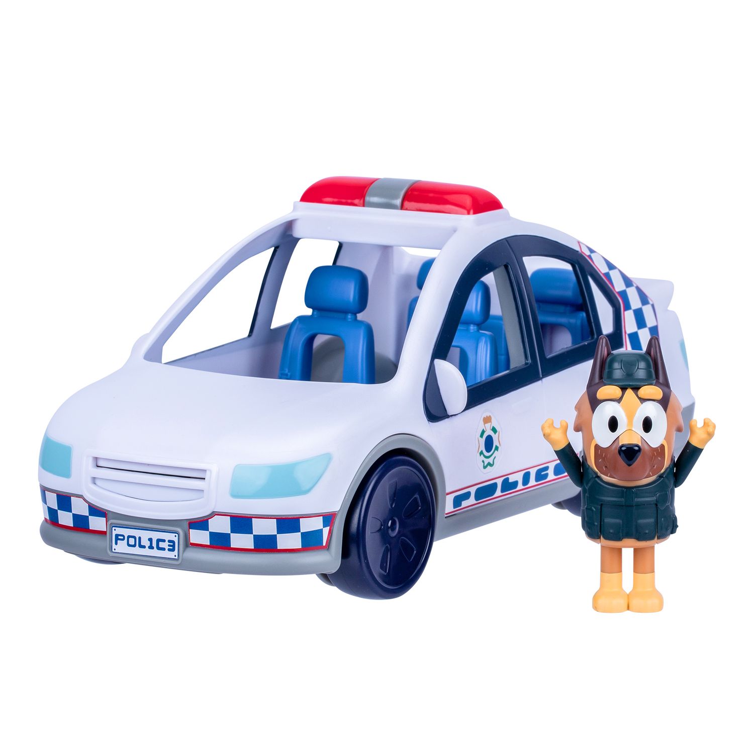Bluey volante polizia - BLUEY