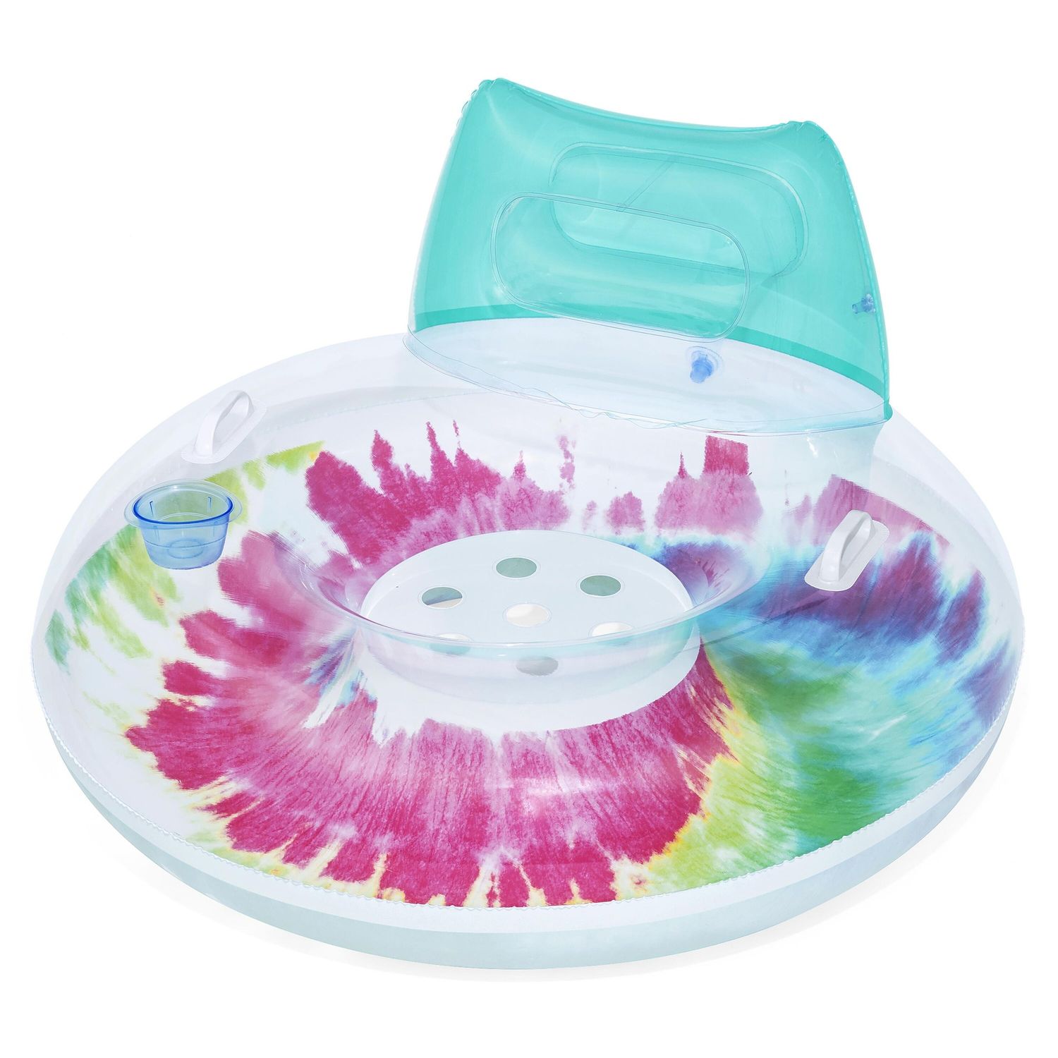Salvagente deluxe tie dye da 46,5" x 46" / 1,18 m x 1,17 m - Bestway