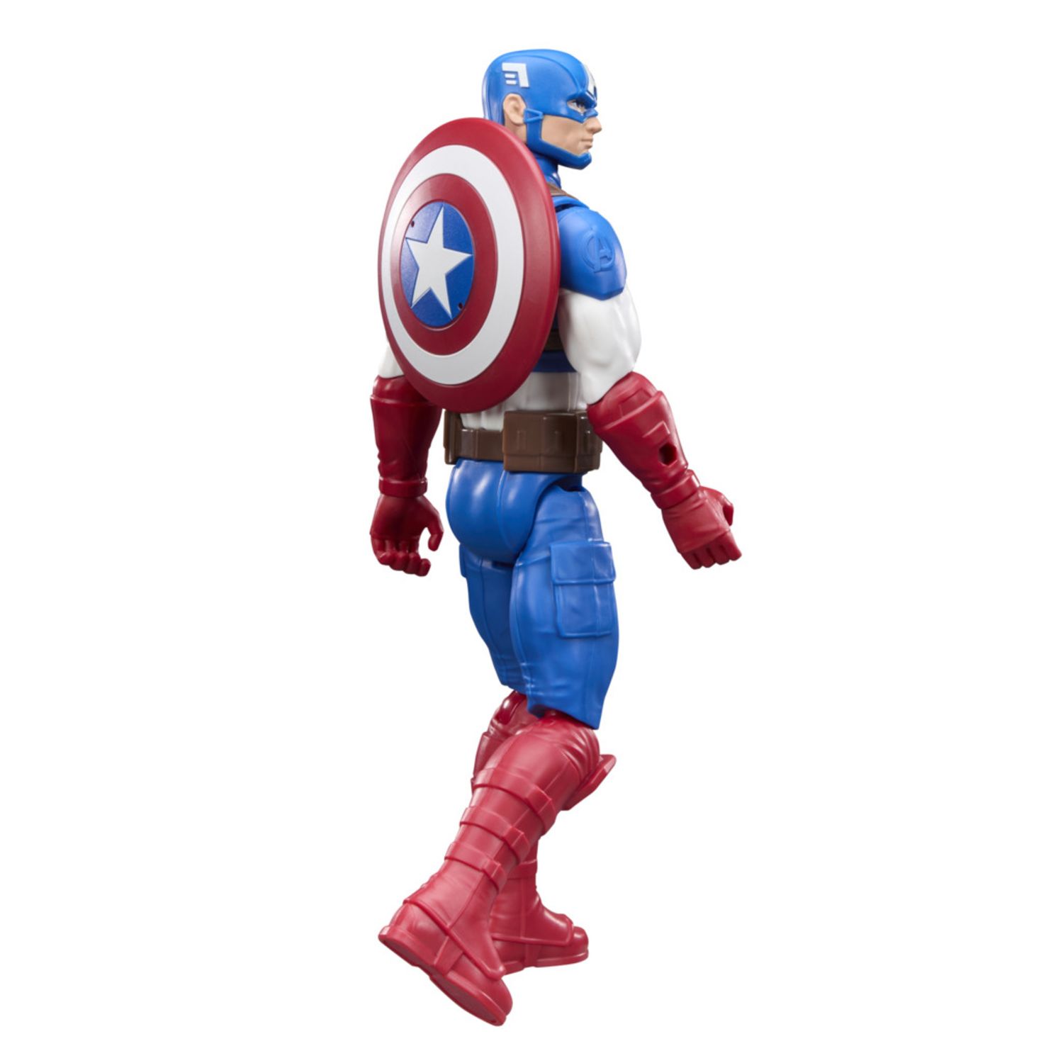 Hasbro marvel avengers, titan series, capitan america –  action figure da 29,2 cm, action figure - Avengers