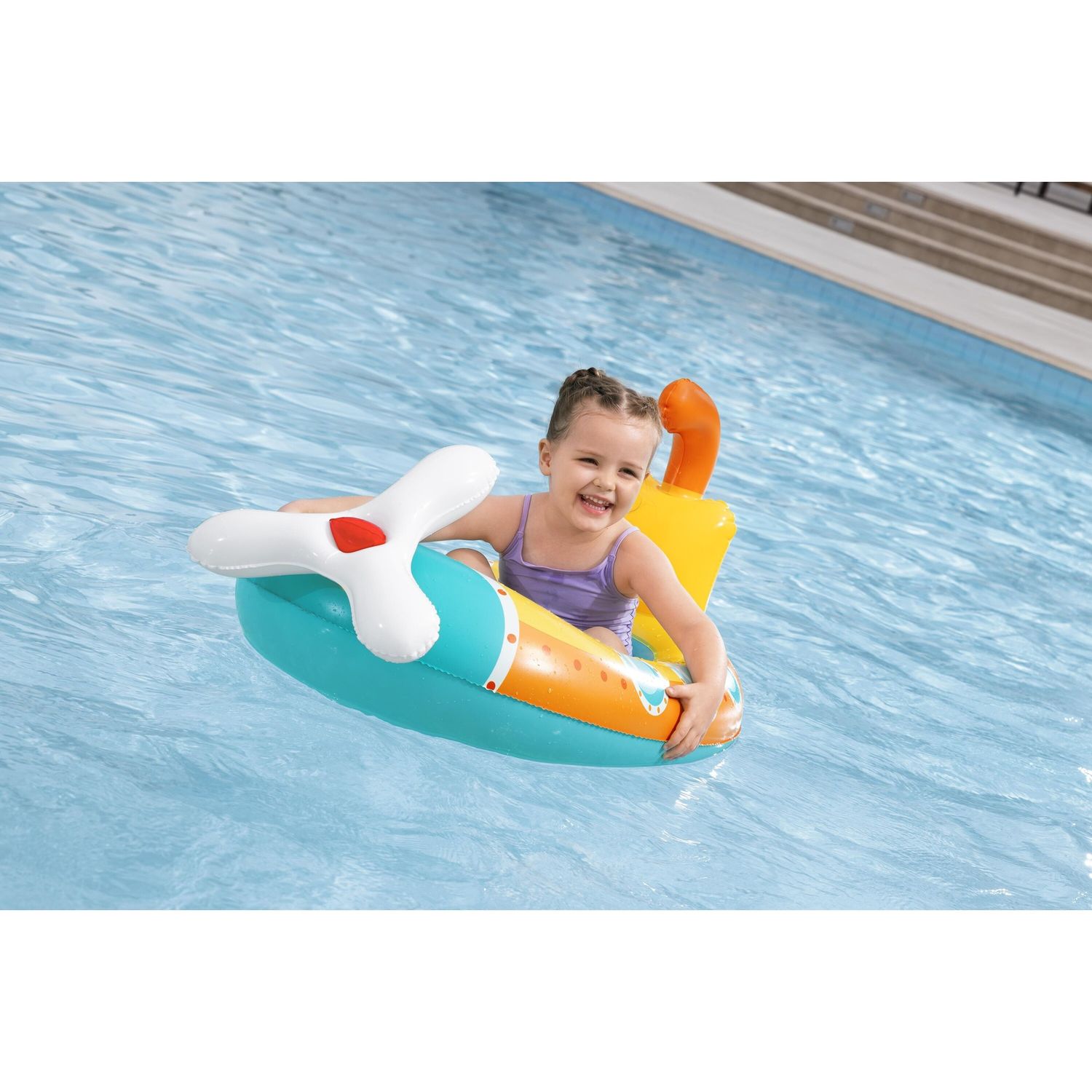 Barca da pesca gonfiabile playa pal per bambini 3+ anni - assorito - Bestway