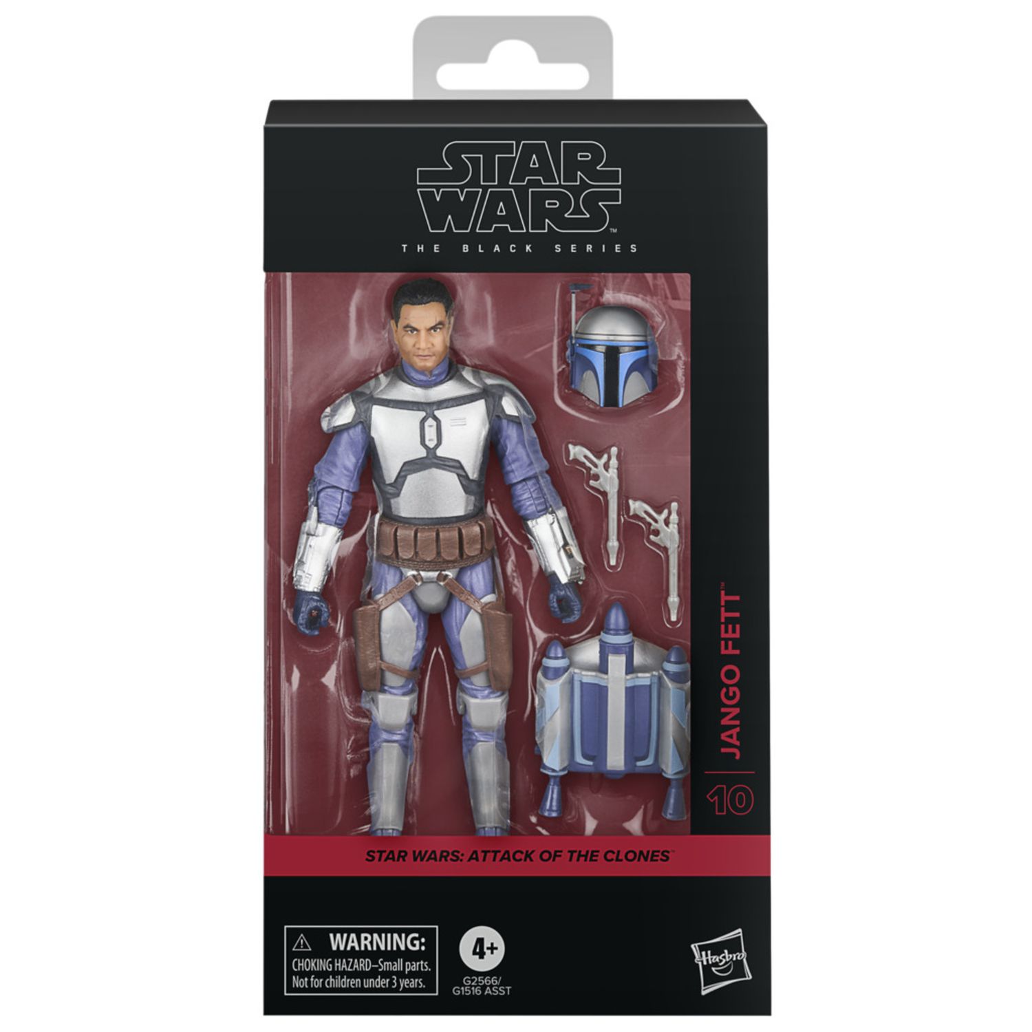 Hasbro star wars -the black series, jango fett – action figure collezionabile da 15 cm ispirata al film l'attacco dei cloni - Star Wars