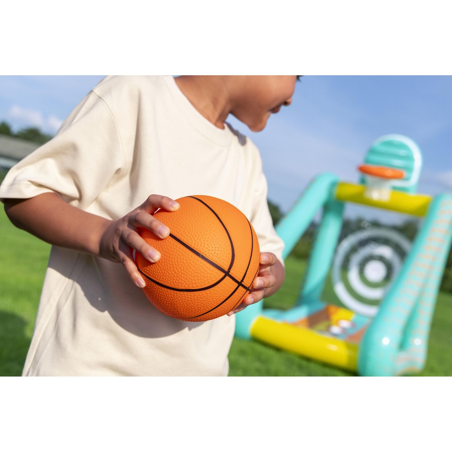 Gioco da giardino perfect aim 3 in 1 1,27 x 1,09 x 1,78 m - Bestway