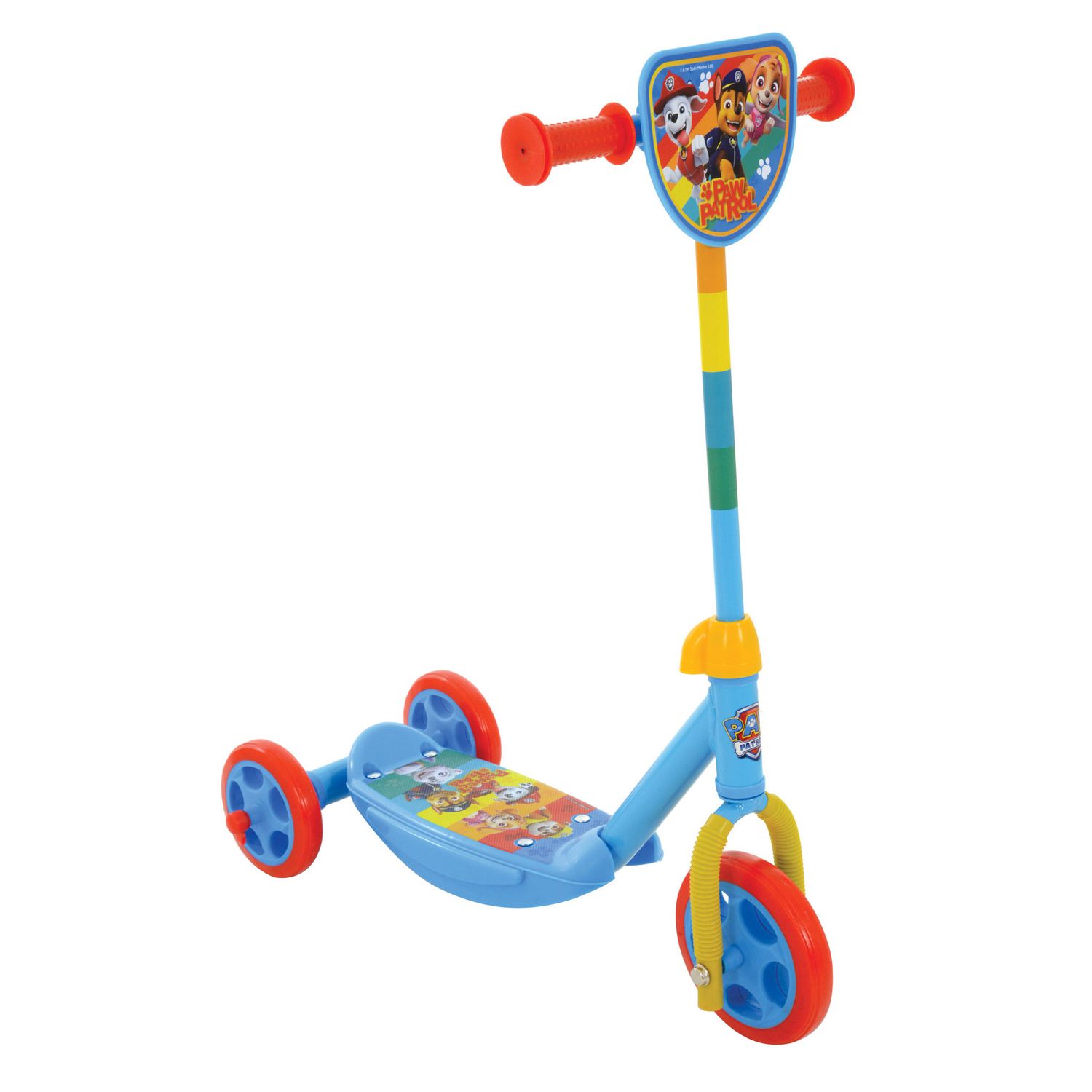 Monopattino a 3 ruote paw patrol con pedana antiscivolo - Paw Patrol