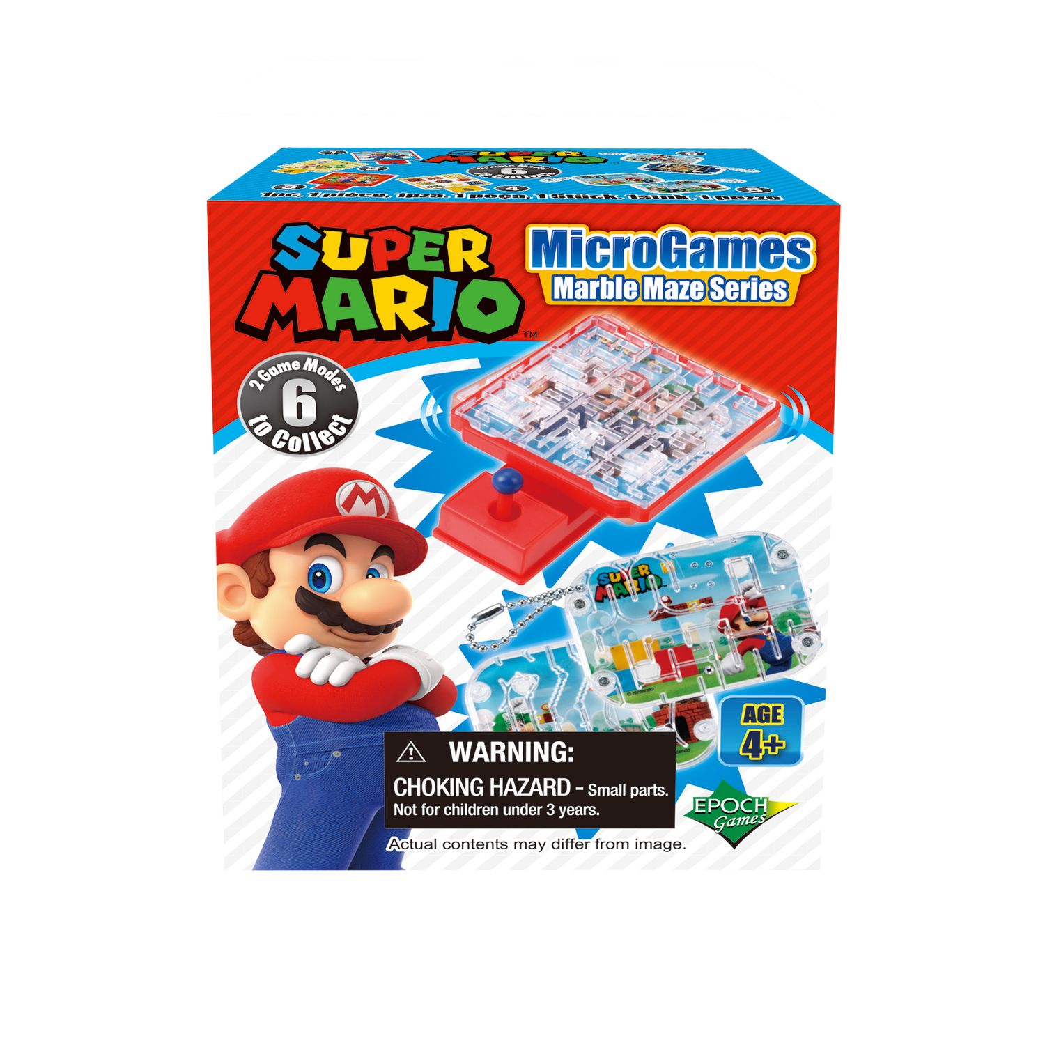 Super mario micro games marble maze series assortito - Super Mario