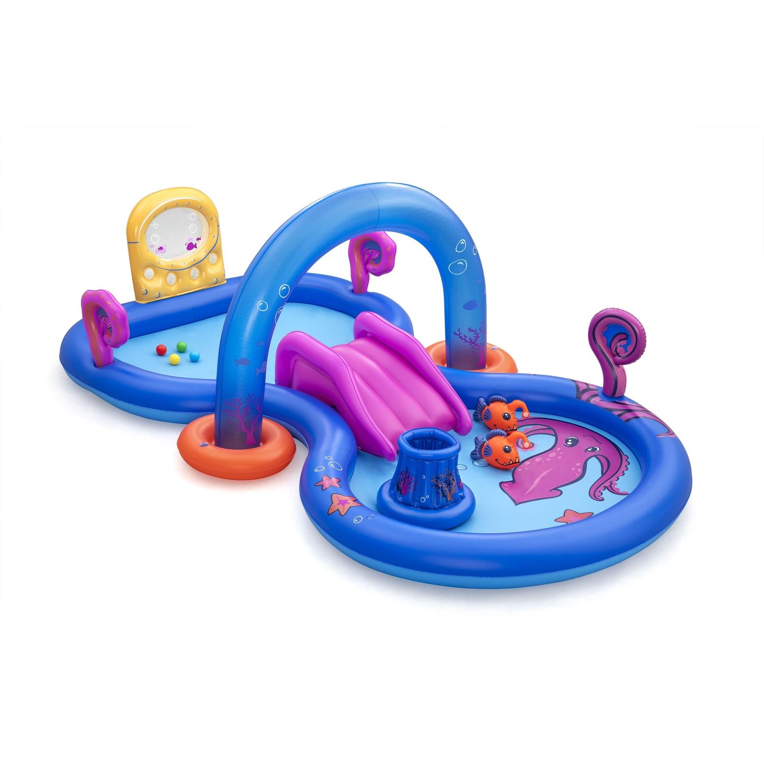 Centro giochi sea odyssey 3,30 x 1,88 m piscina scivolo abissi marini - Bestway