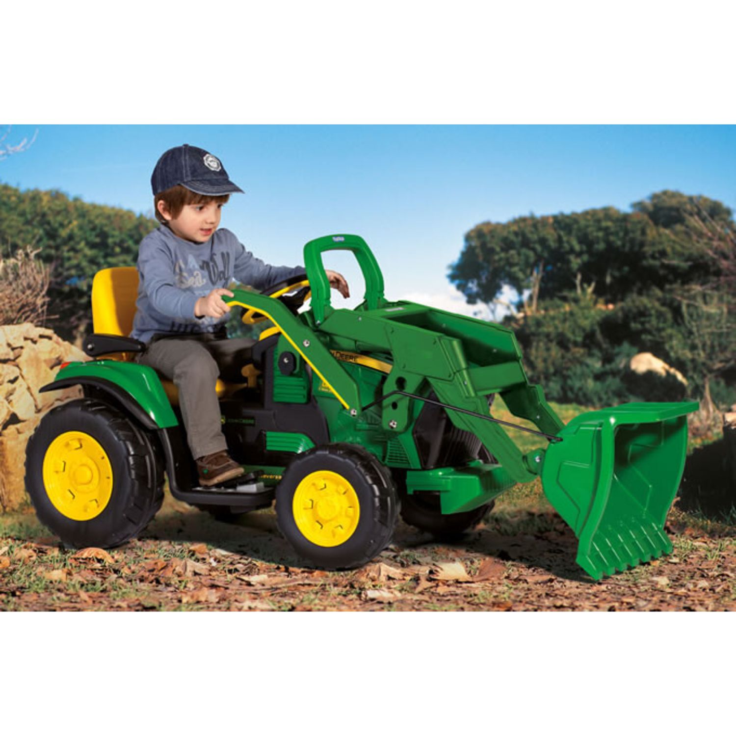 John deere ground loader - peg perego - 3+ - Peg Perego