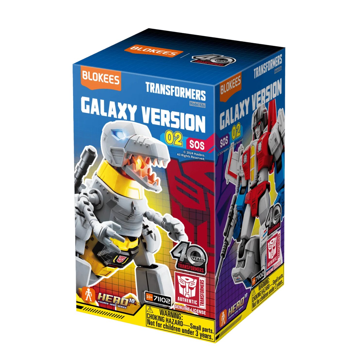 Blokees figures - transformers - galaxy version 02 - sos - 42 - 51 pcs. - assortito - TRANSFORMER, BLOKEES