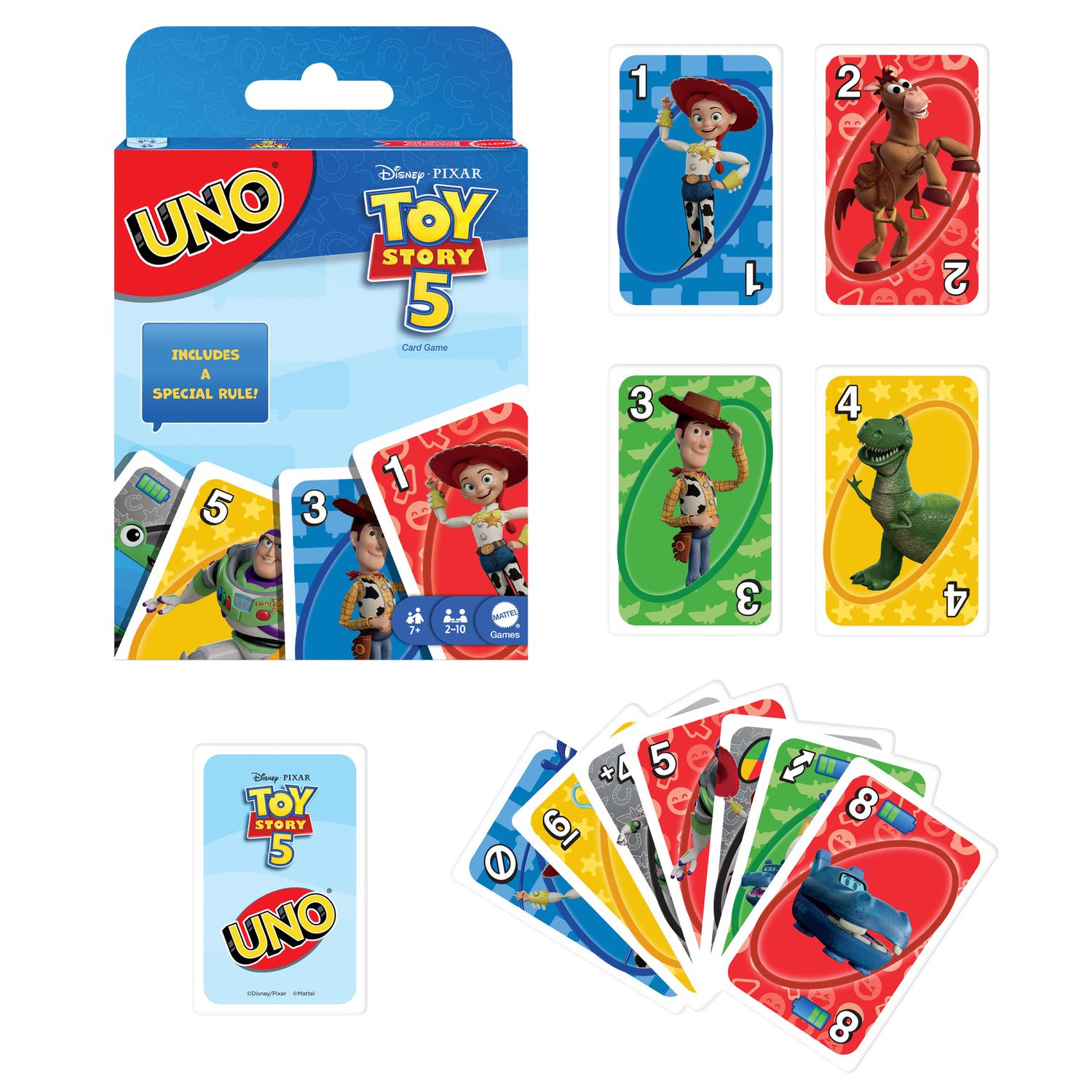 Mattel games disney pixar - uno toy story 5 - TOY STORY, UNO, Disney
