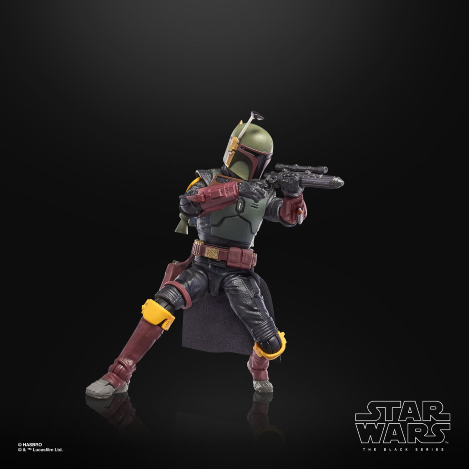 Hasbro star wars -the black series, boba fett – the book of boba fett, action figure collezionabile da 15 cm - Star Wars
