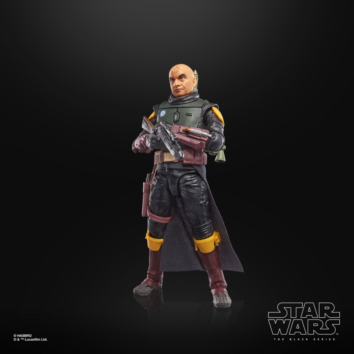 Hasbro star wars -the black series, boba fett – the book of boba fett, action figure collezionabile da 15 cm - Star Wars