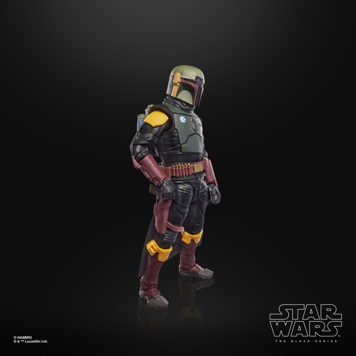 Hasbro star wars -the black series, boba fett – the book of boba fett, action figure collezionabile da 15 cm - Star Wars