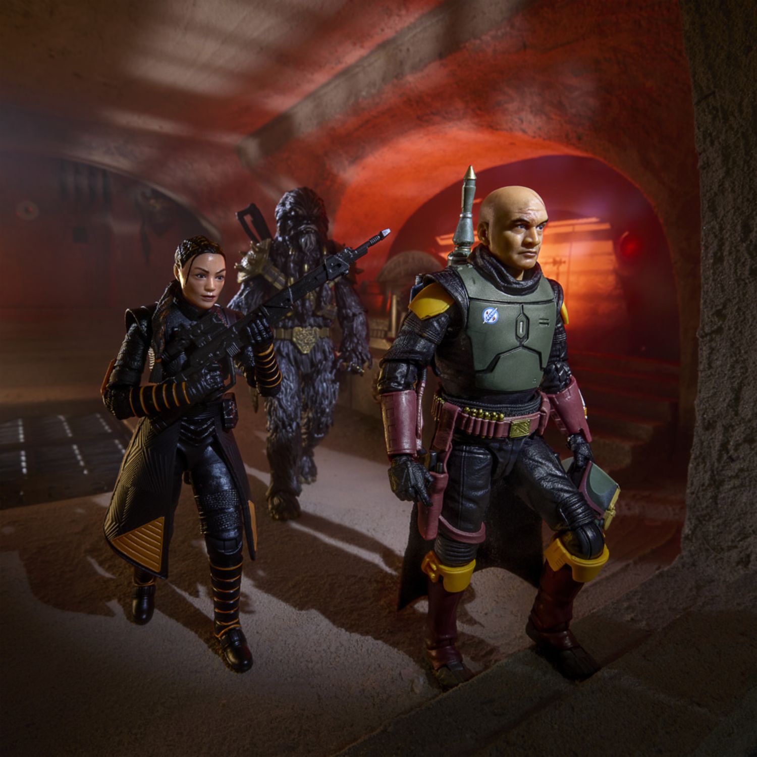 Hasbro star wars -the black series, boba fett – the book of boba fett, action figure collezionabile da 15 cm - Star Wars