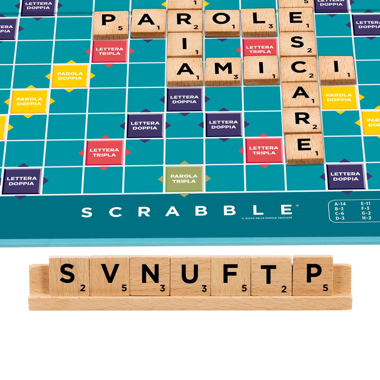 Mattel games - scrabble in legno - MATTEL, Scrabble