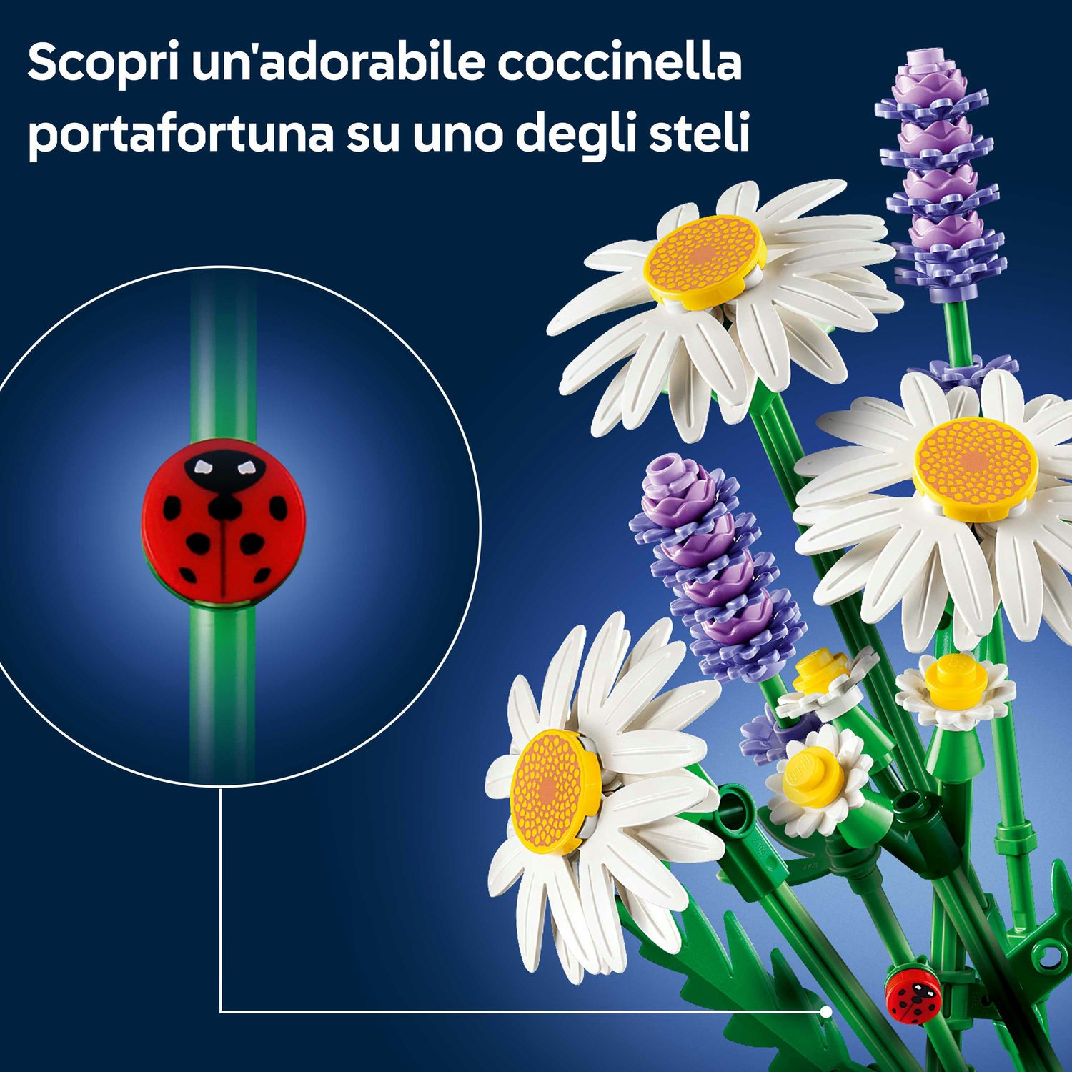 Lego botanicals margherite - 11508 - LEGO ICONS BOTANICAL