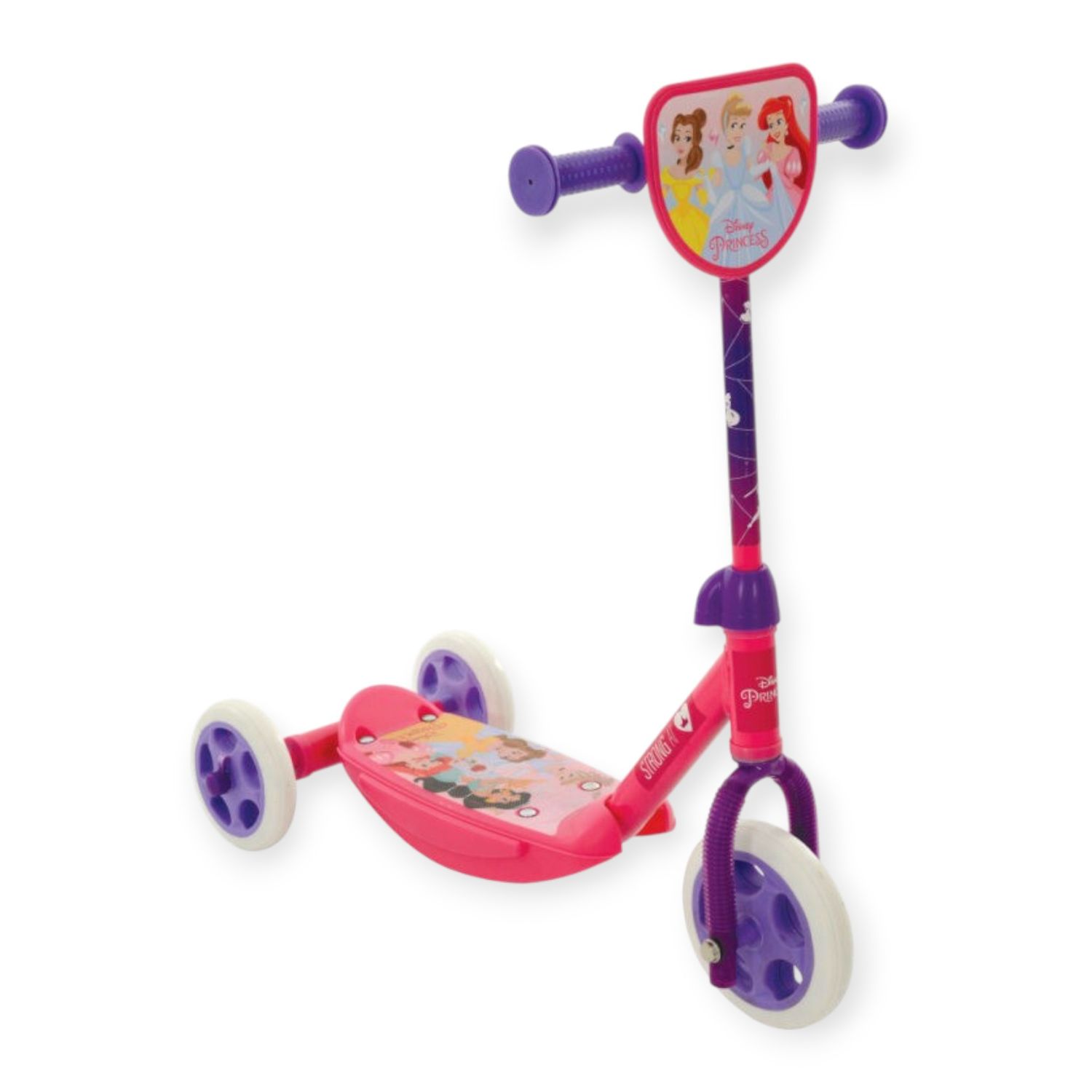 Monopattino a 3 ruote princess con pedana antiscivolo - Princess