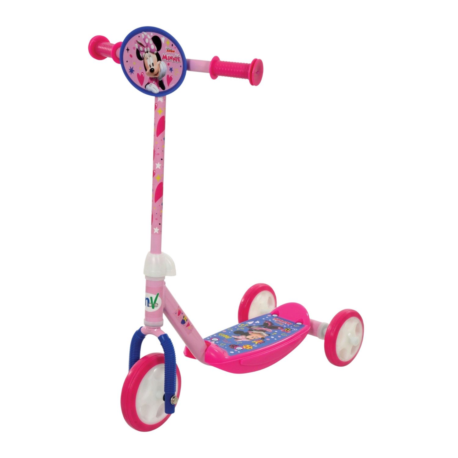 Monopattino a 3 ruote minnie con pedana antiscivolo - Minnie