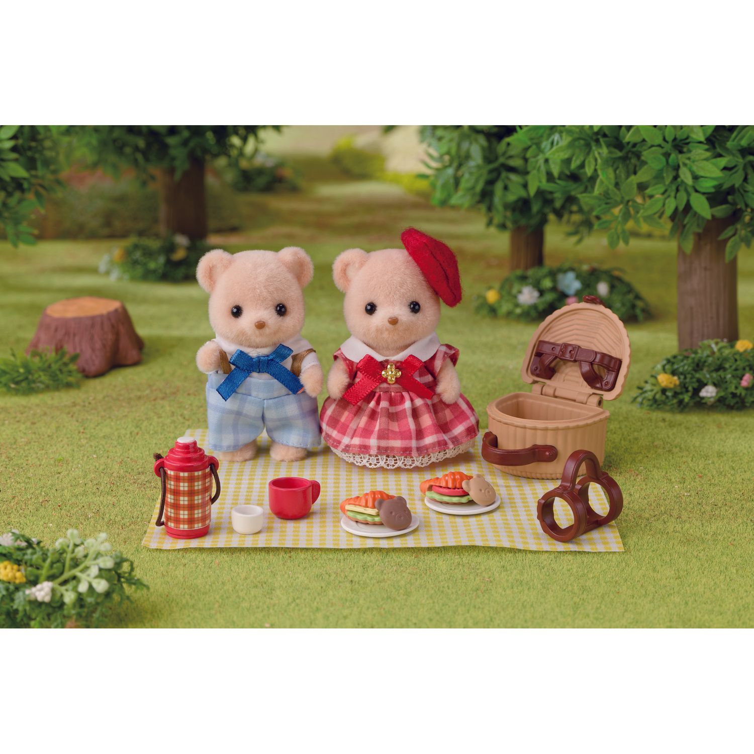 Fratelli orso biscotto - delizioso picnic - SYLVANIAN FAMILY