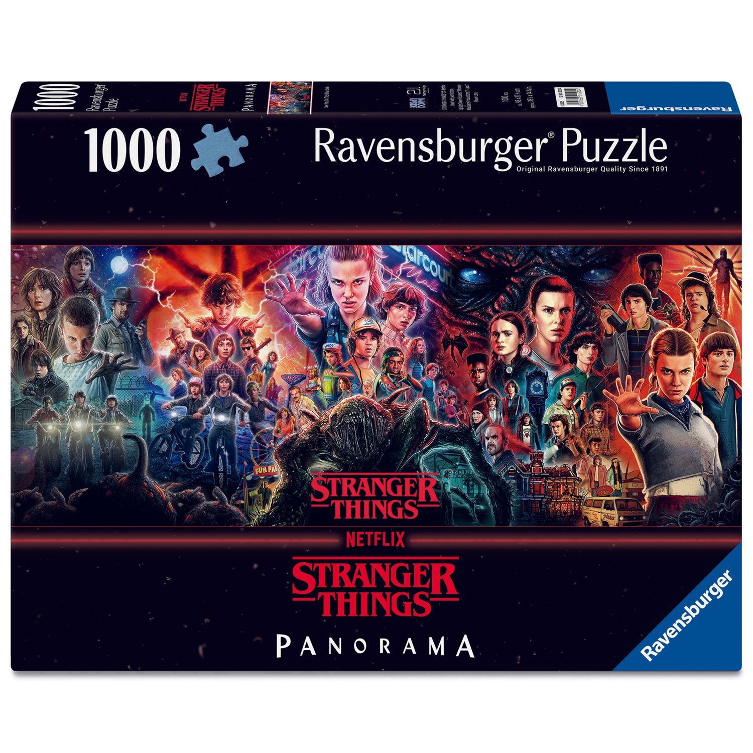 Ravensburger - puzzle stranger things 1000 pezzi - NETLFIX, RAVENSBURGER