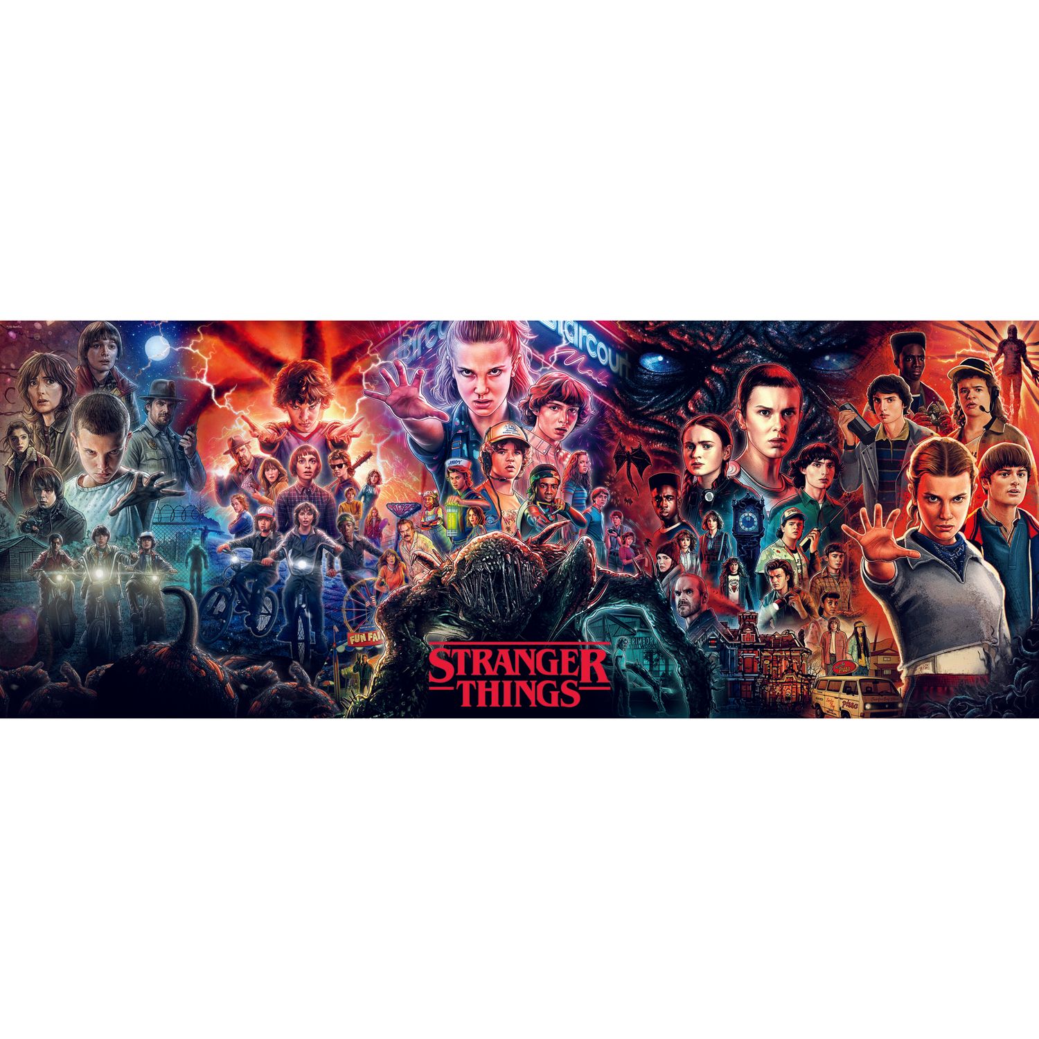 Ravensburger - puzzle stranger things 1000 pezzi - NETLFIX, RAVENSBURGER