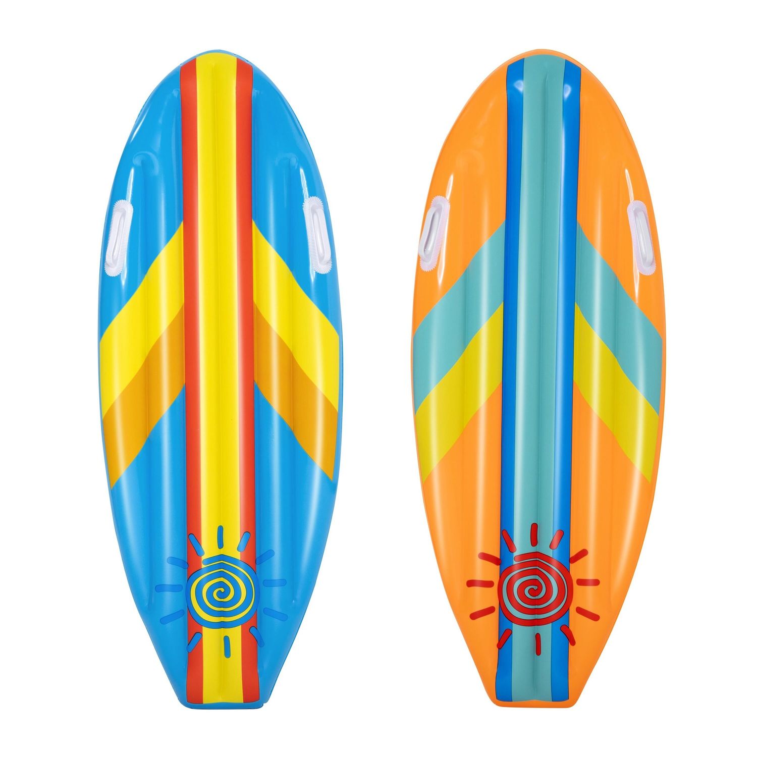 Tavola da surf gonfiabile sunny surf rider  assortito 1,14 m x 46 cm (45" x 18") per bambini 3-10 anni - SUN&SPORT
