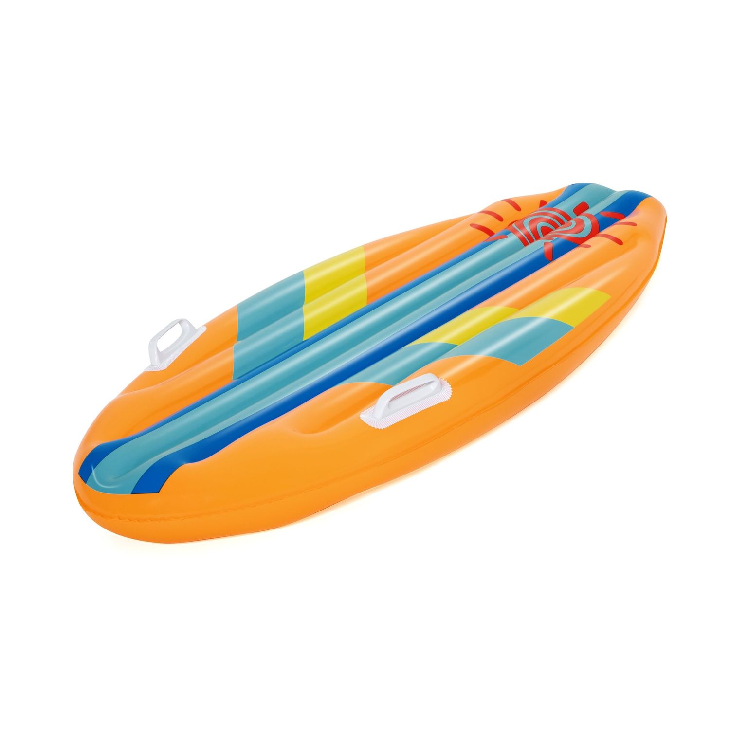 Tavola da surf gonfiabile sunny surf rider  assortito 1,14 m x 46 cm (45" x 18") per bambini 3-10 anni - SUN&SPORT