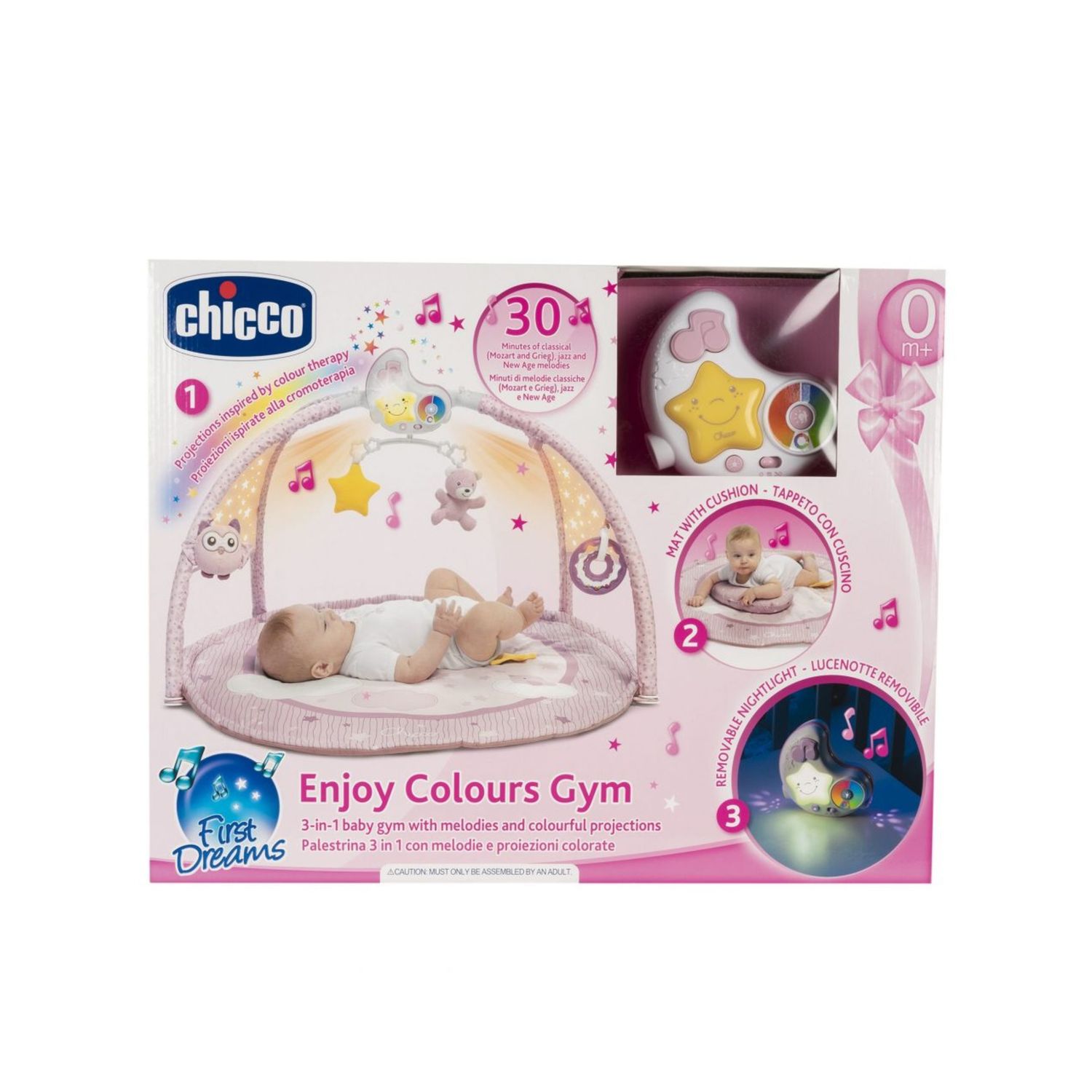 Chicco palestrina dei colori 3in1 rosa - Chicco
