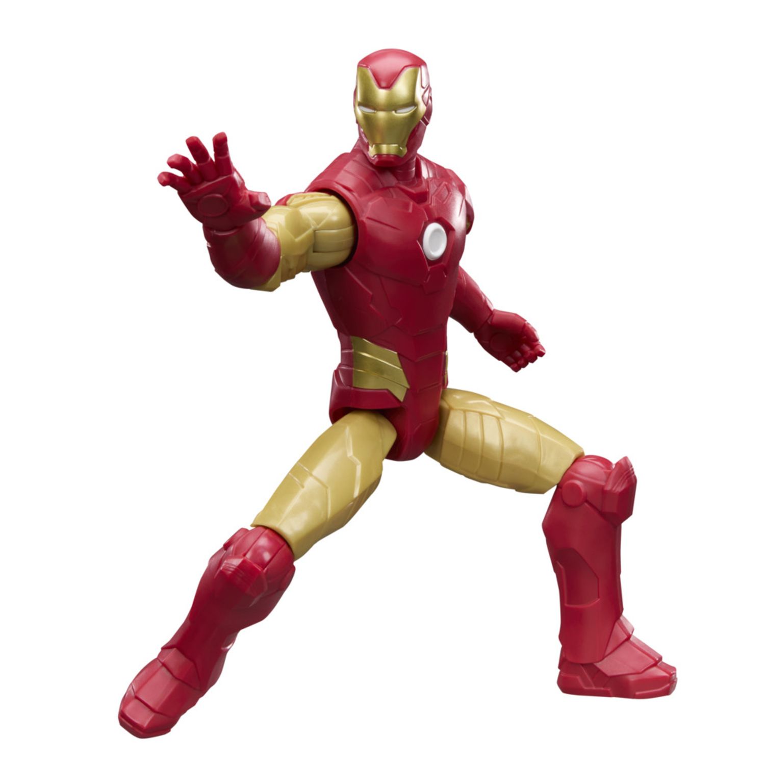 Hasbro marvel avengers, titan series, iron man – action figure da 29,2 cm, action figure - Avengers