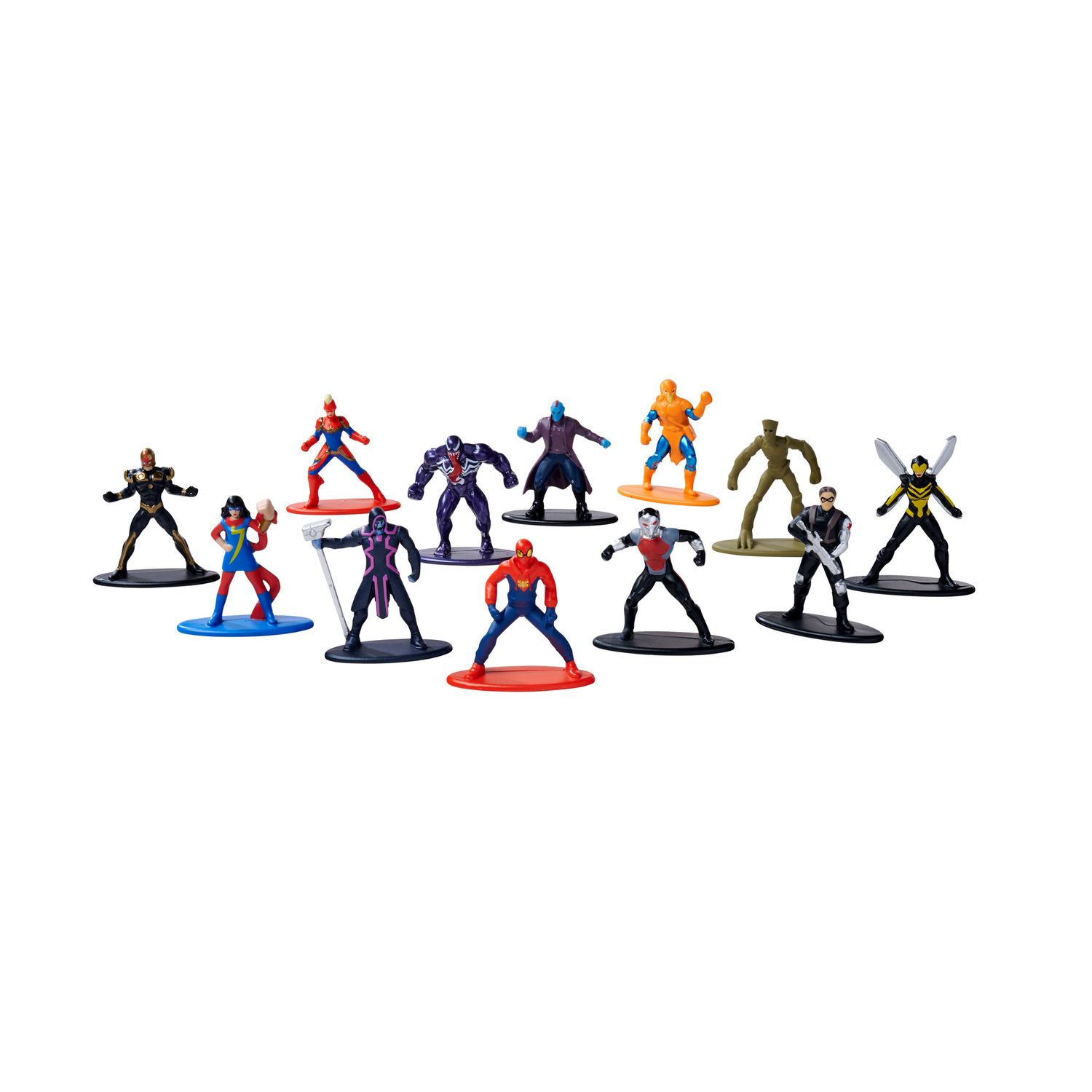 Marvel blind pack w3 nanofigs 12 figures collezionabili - personaggio assortito - MARVEL