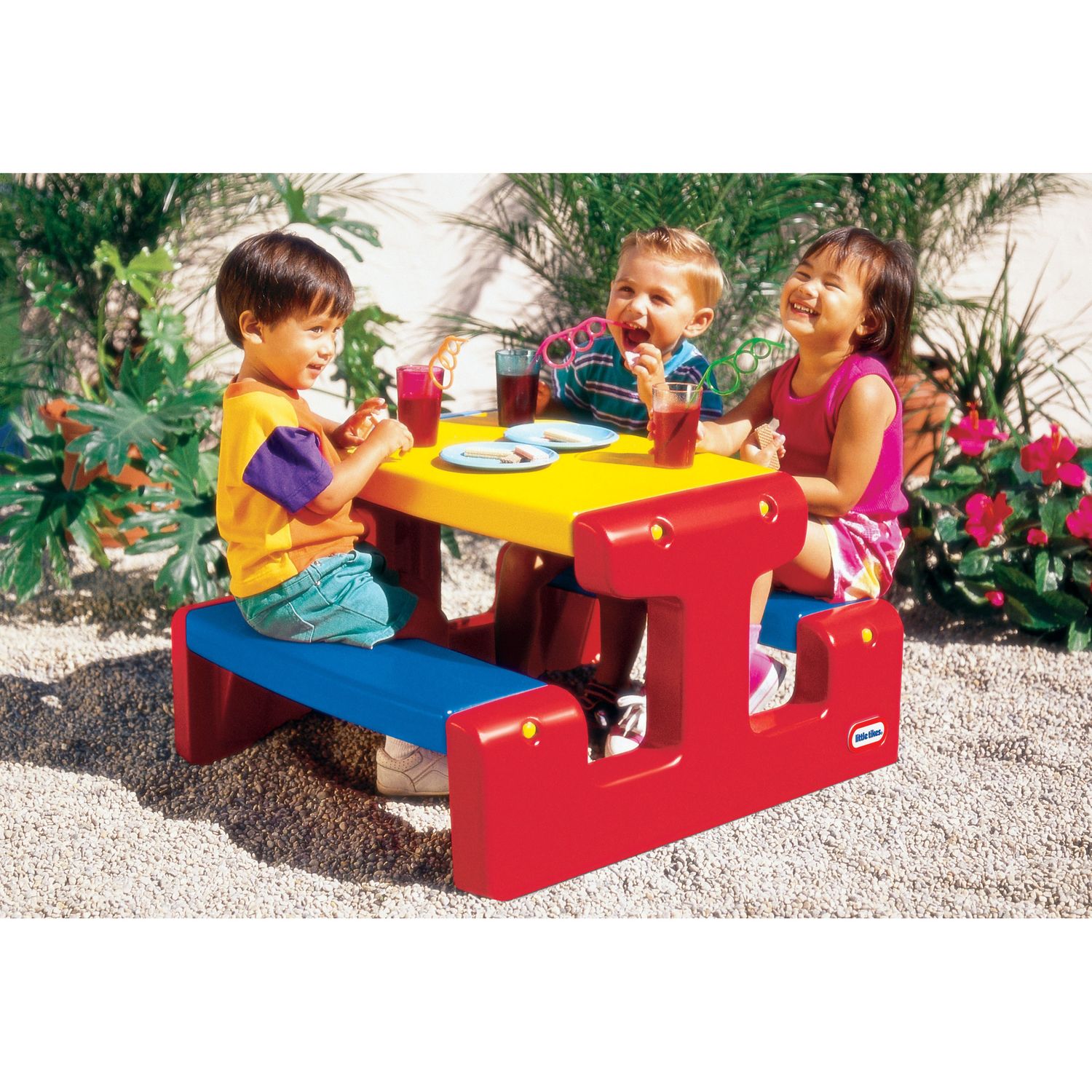 Little tikes tavolo da picnic (colori primari) - LITTLE TIKES