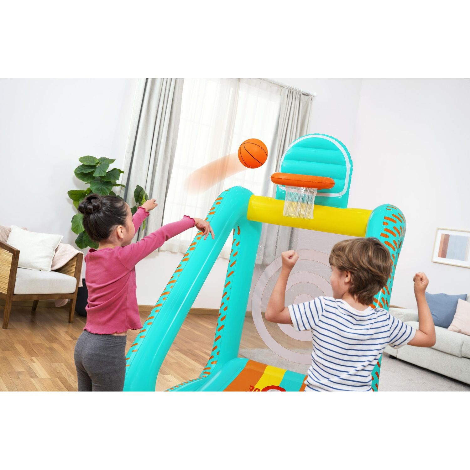 Gioco da giardino perfect aim 3 in 1 1,27 x 1,09 x 1,78 m - Bestway