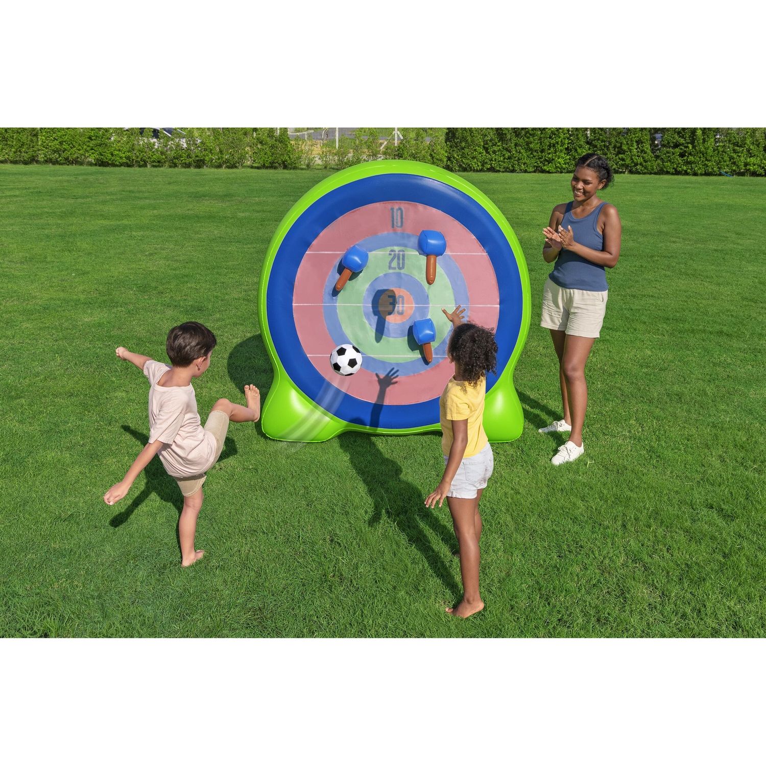 Gioco da giardino 2 in 1 bullseye 1,57 x 1,07 m bersaglio extra large - Bestway