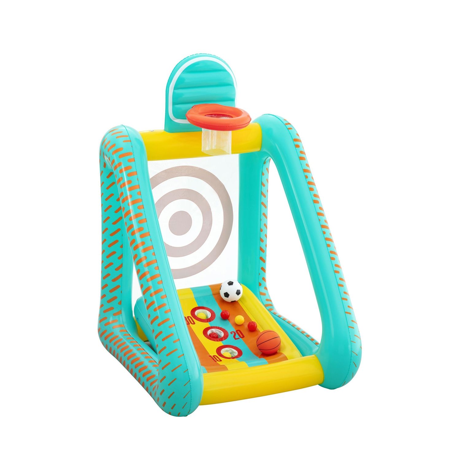 Gioco da giardino perfect aim 3 in 1 1,27 x 1,09 x 1,78 m - Bestway