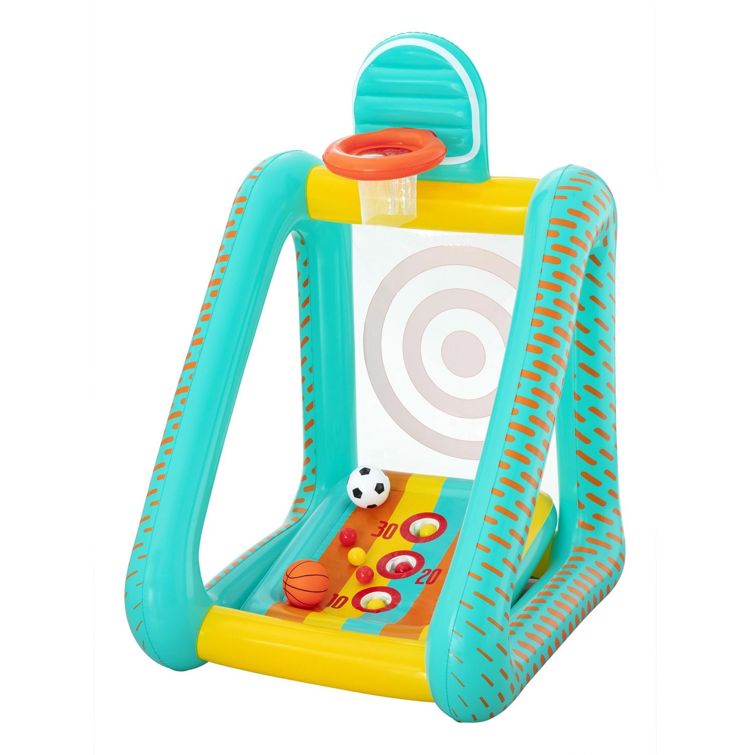 Gioco da giardino perfect aim 3 in 1 1,27 x 1,09 x 1,78 m - Bestway