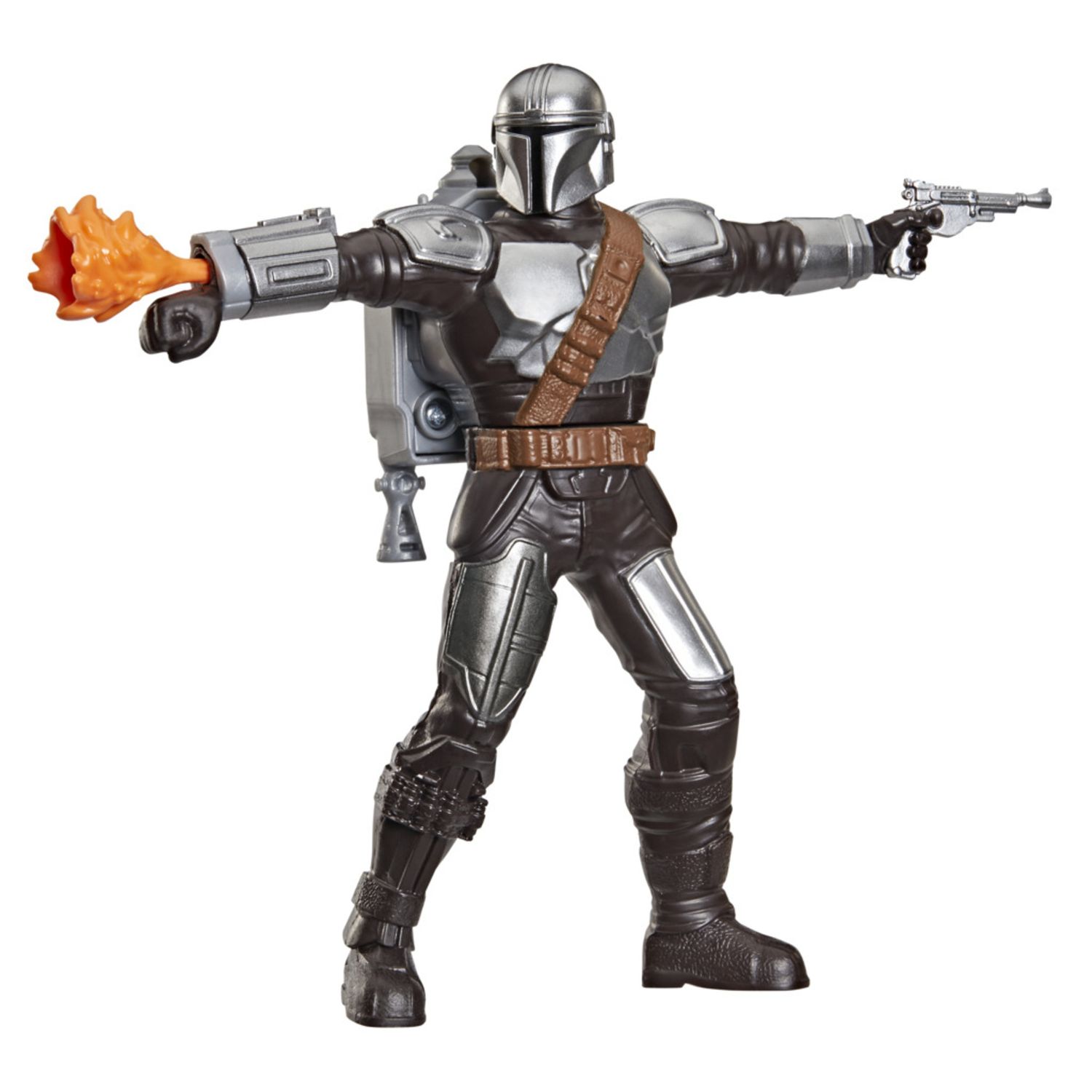 Hasbro star wars, il mandaloriano action fx – action figure da 15 cm con effetti sonori, giocattoli interattivi per bambini e bambine dai 4 anni in su - Star Wars