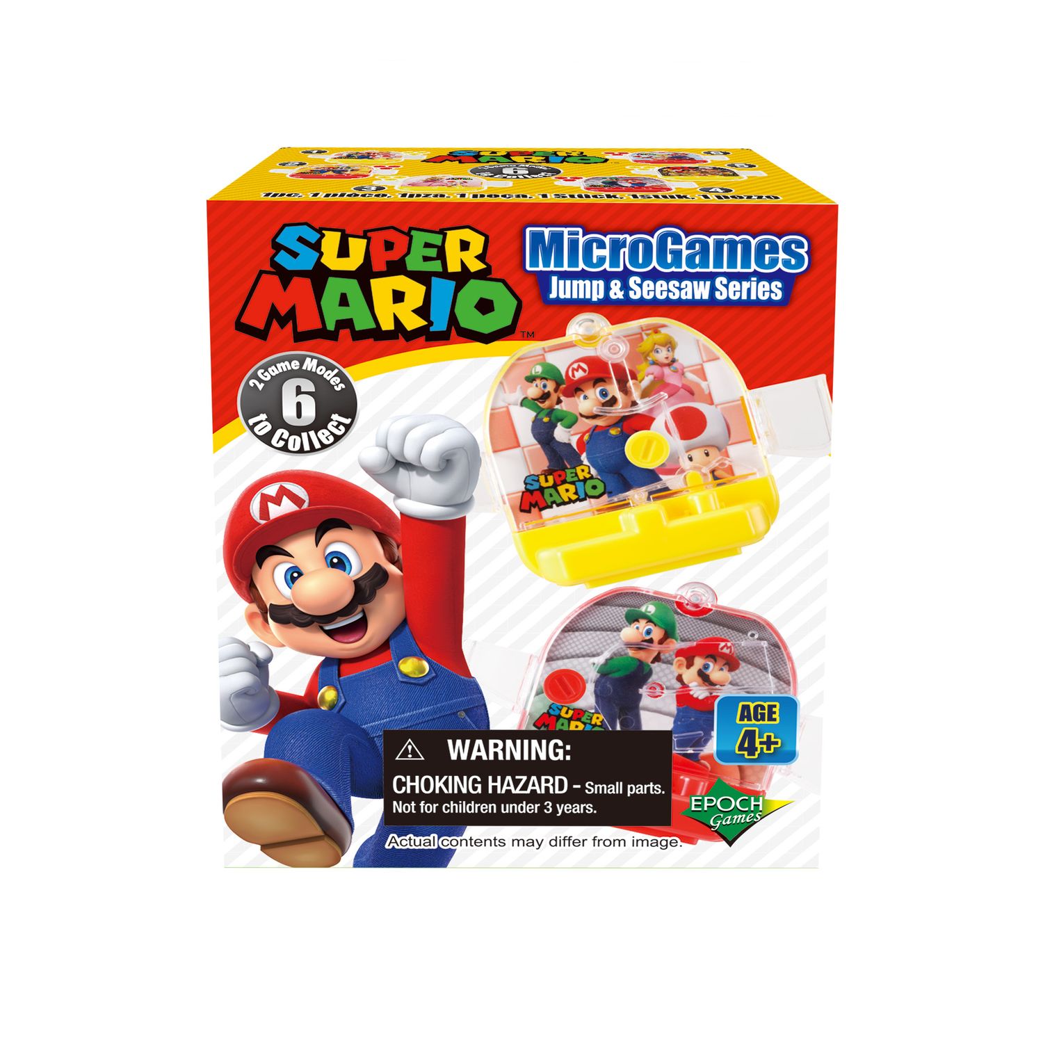 Super mario micro games jump & seesaw series assortito - Super Mario