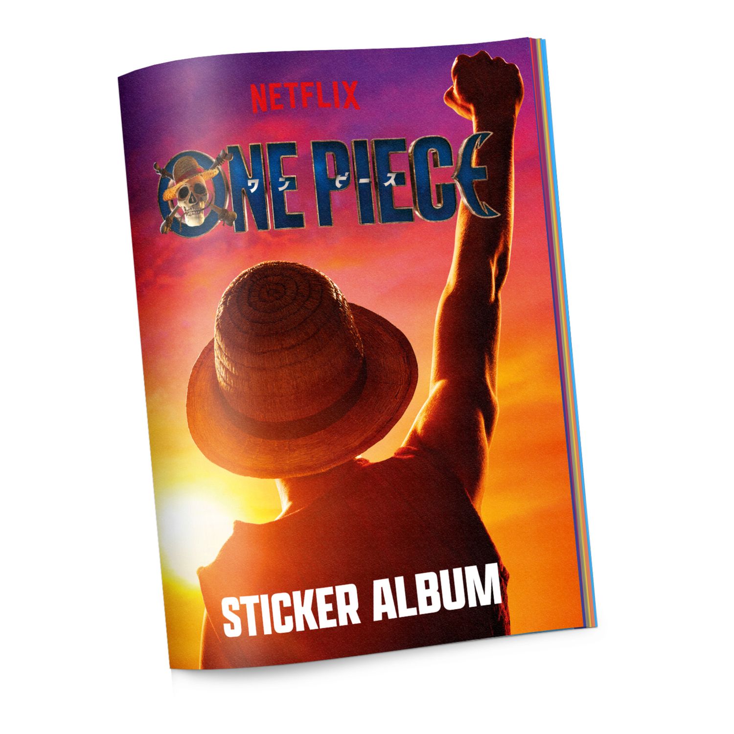 Album sticker one piece live action netflix | figurine metal + illustrazioni 1ª e 2ª stagione - ONE PIECE