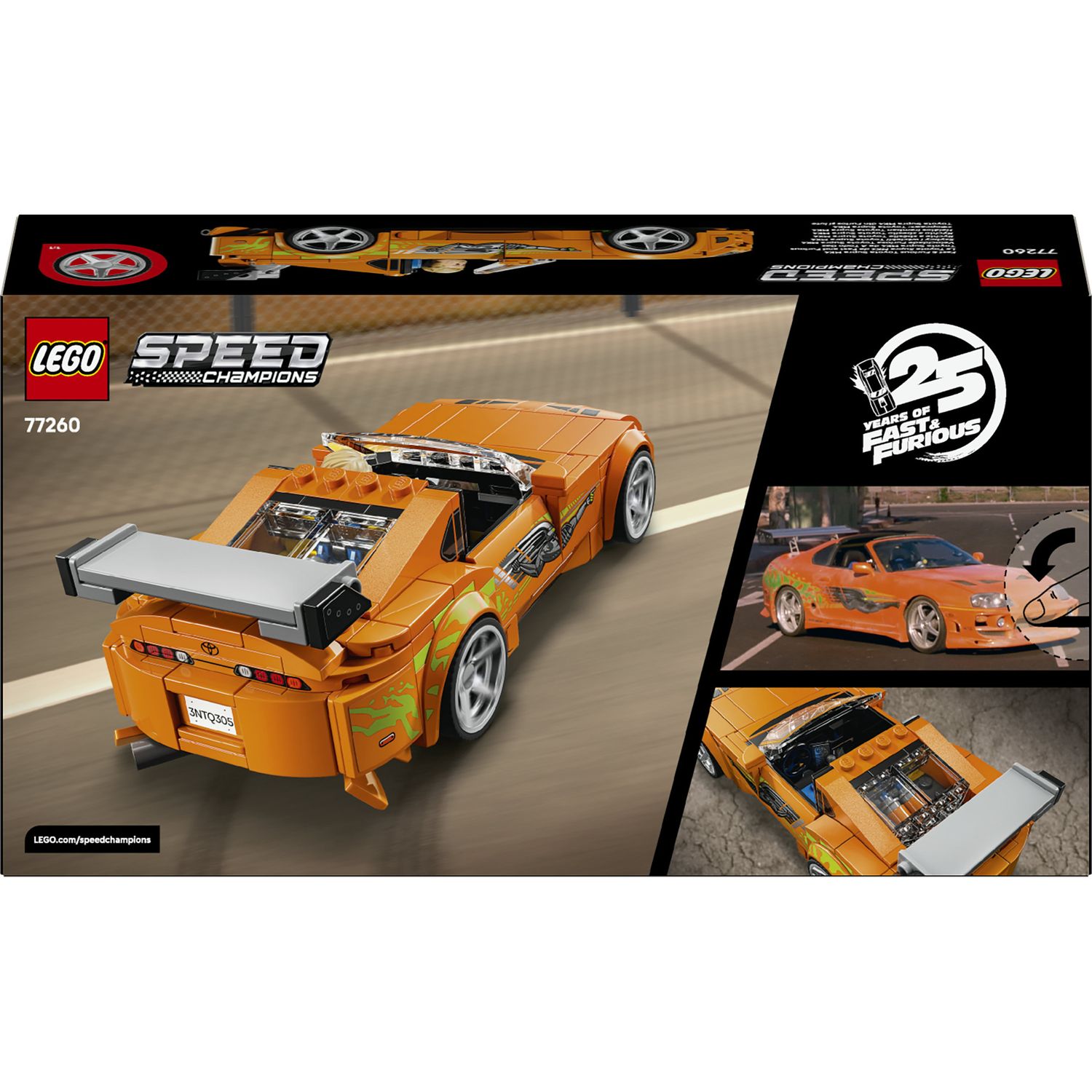 Lego speed champions the fast and the furious toyota supra mk4 - 77260 - Lego