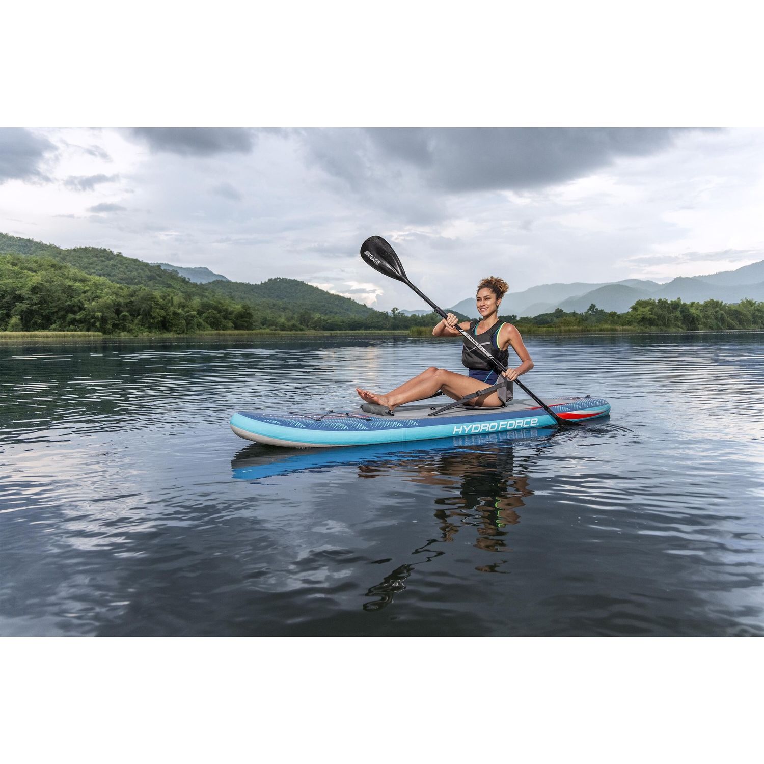 Set kayak e stand-up paddleboard 2 in 1 oceana da 10 piedi (3,05 m x 84 cm x 15 cm) - Bestway