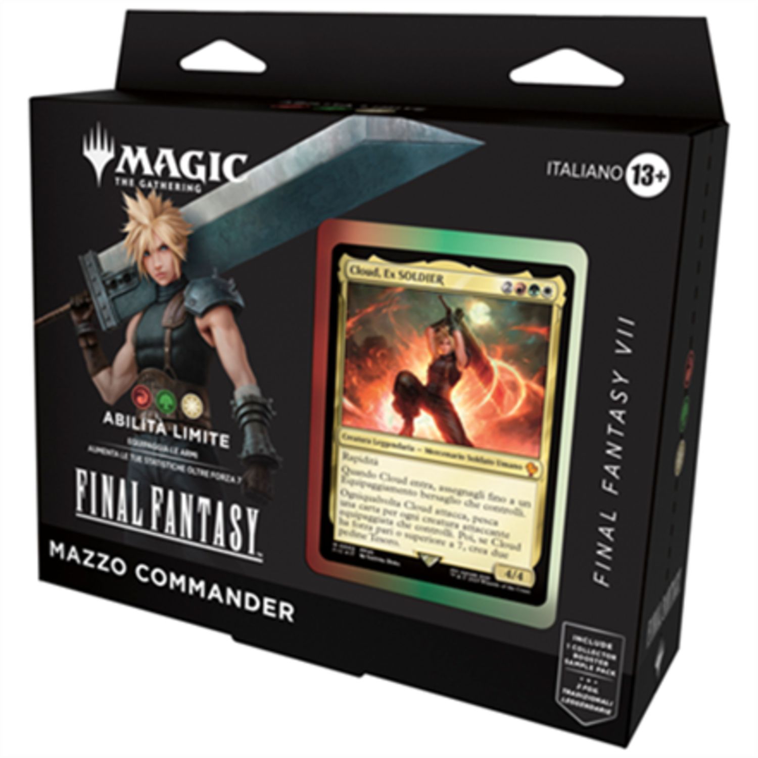 Final fantasy commander mtg: saga completa ffvi, ffvii, ffx, ffxi - mazzo singolo iconico assortito - versione italiana - MAGIC: THE GATHERING