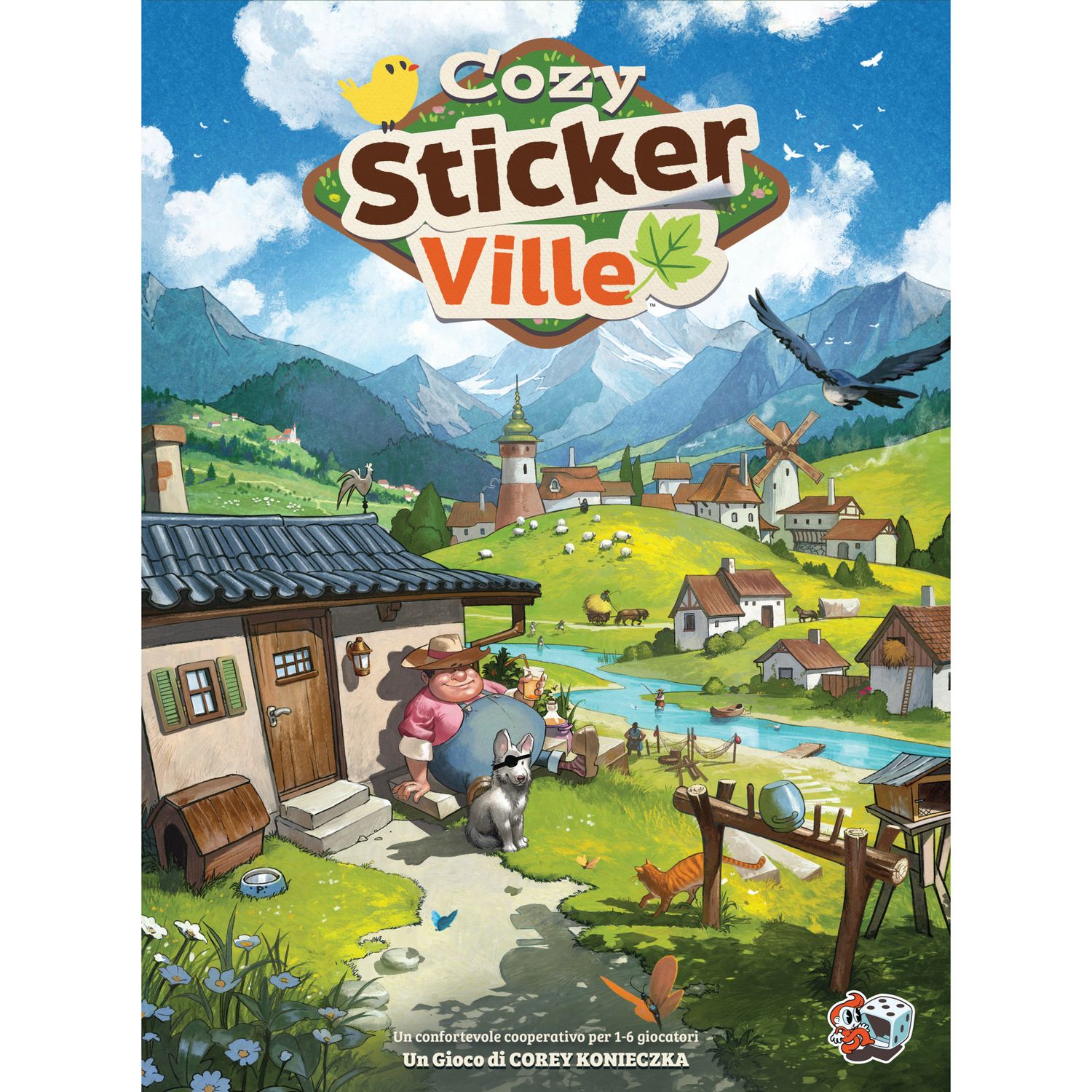 Cozy stickerville - ASMODEE