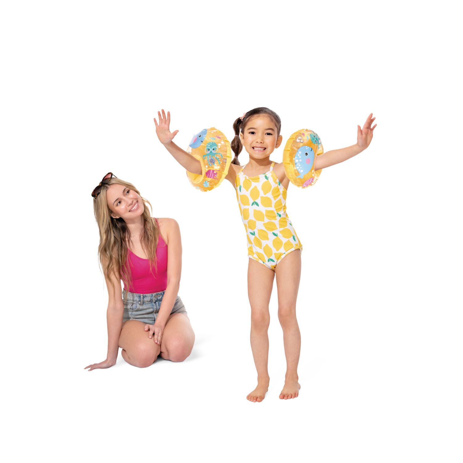Intex 59651eu - braccioli amici del mare multicolore, 18-30 kg, 3-6 anni - INTEX