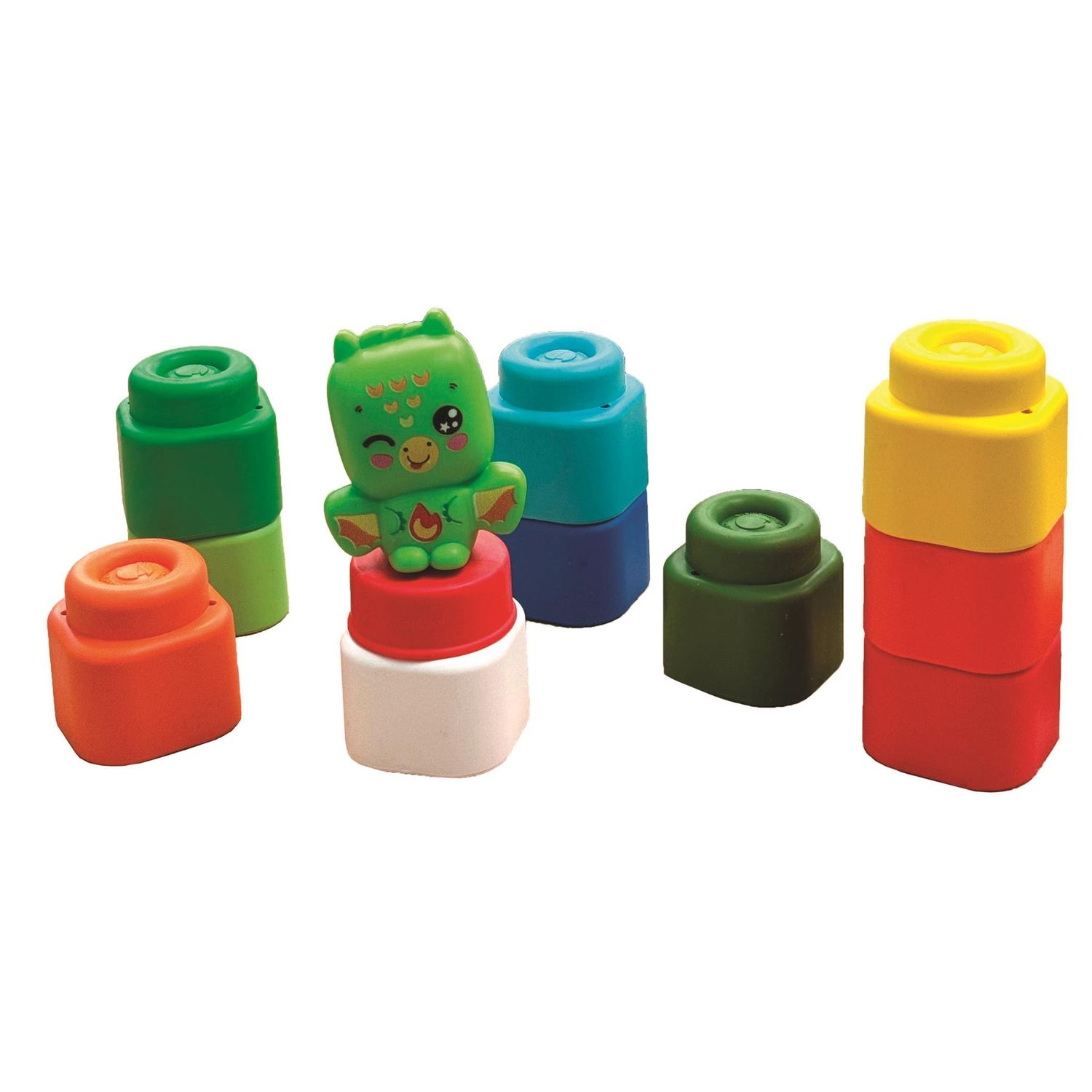 Baby dragon blocks set - CLEMMY