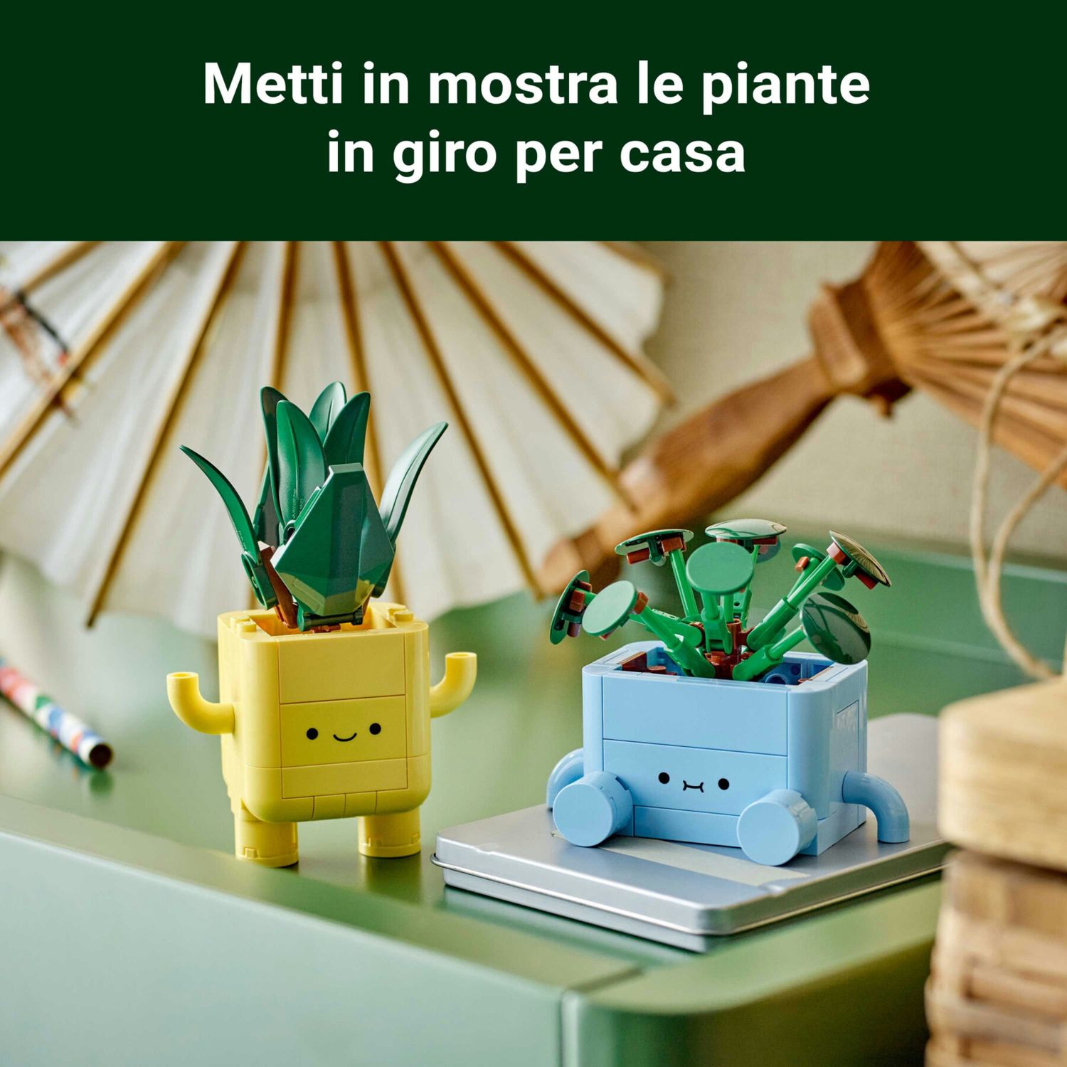 Lego botanicals - 10349  - piantine felici - LEGO ICONS BOTANICAL