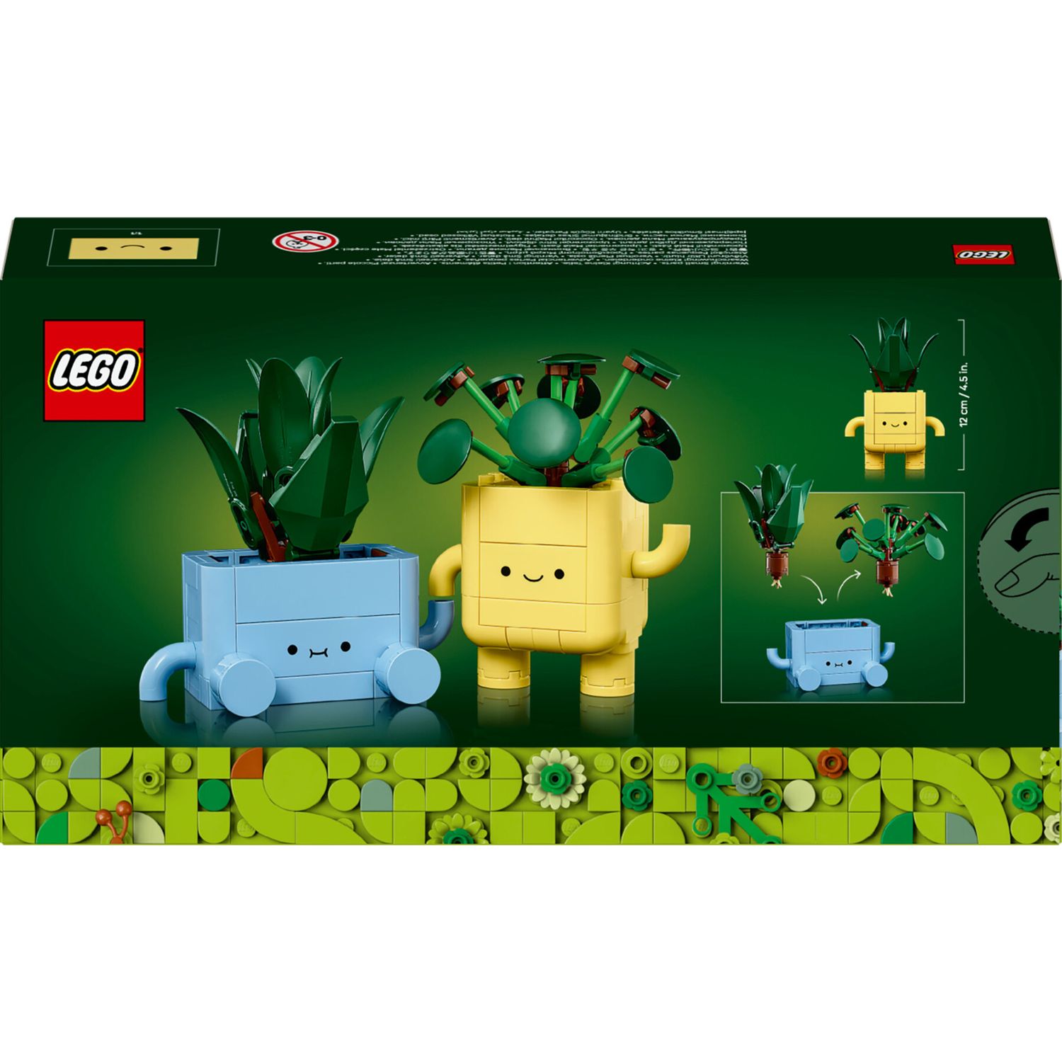 Lego botanicals - 10349  - piantine felici - LEGO ICONS BOTANICAL