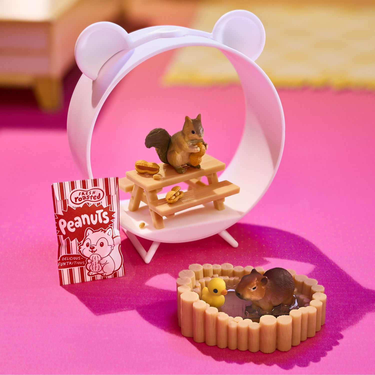 Mga's miniverse make it mini animals serie 2 - include 1 animale con accessori, mini oggetti da collezione, 8 da collezionare - MINIVERSE MGA