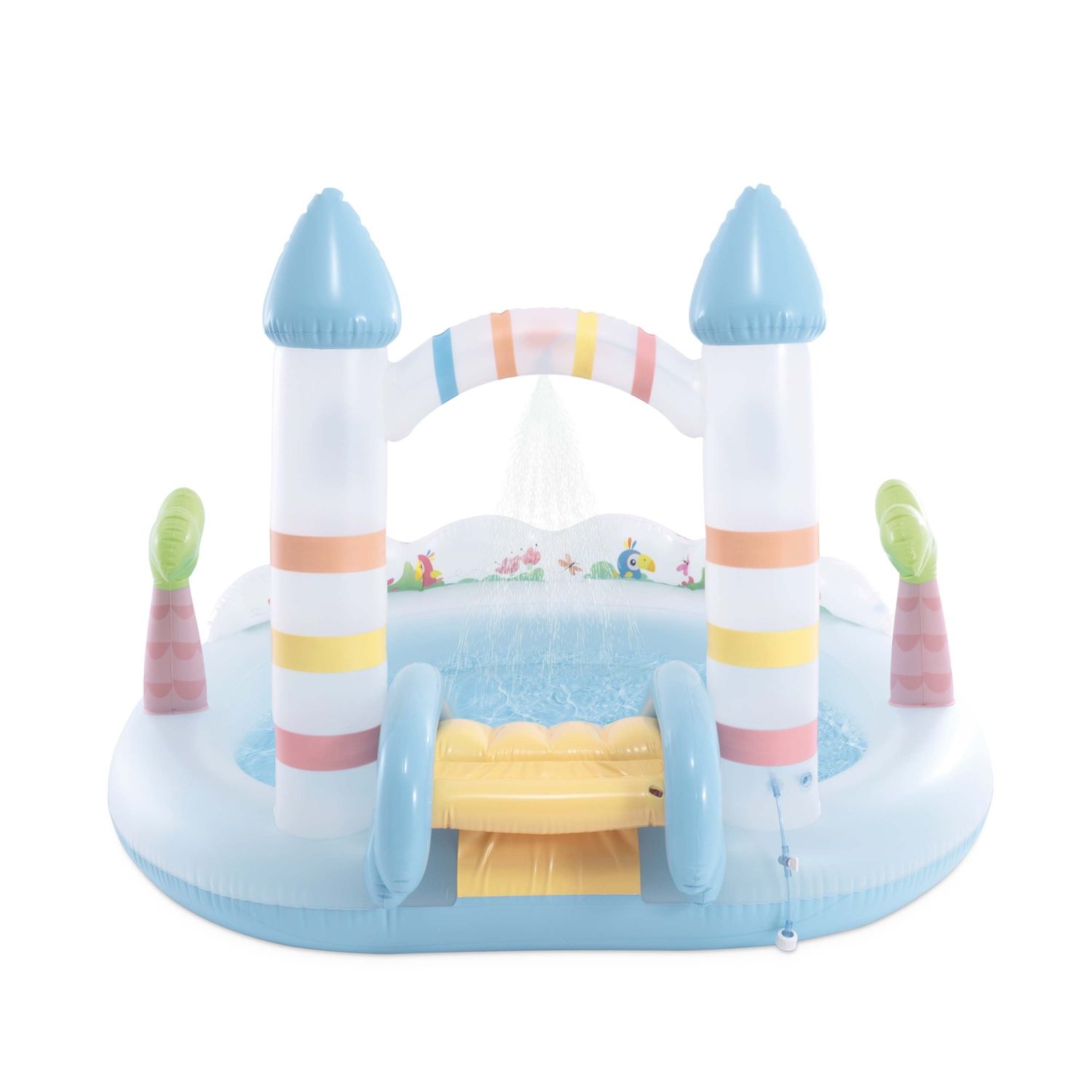 Intex 56148np - piscina gonfiabile play center castello unicorno, 196x178x127 cm, 2+ anni - INTEX
